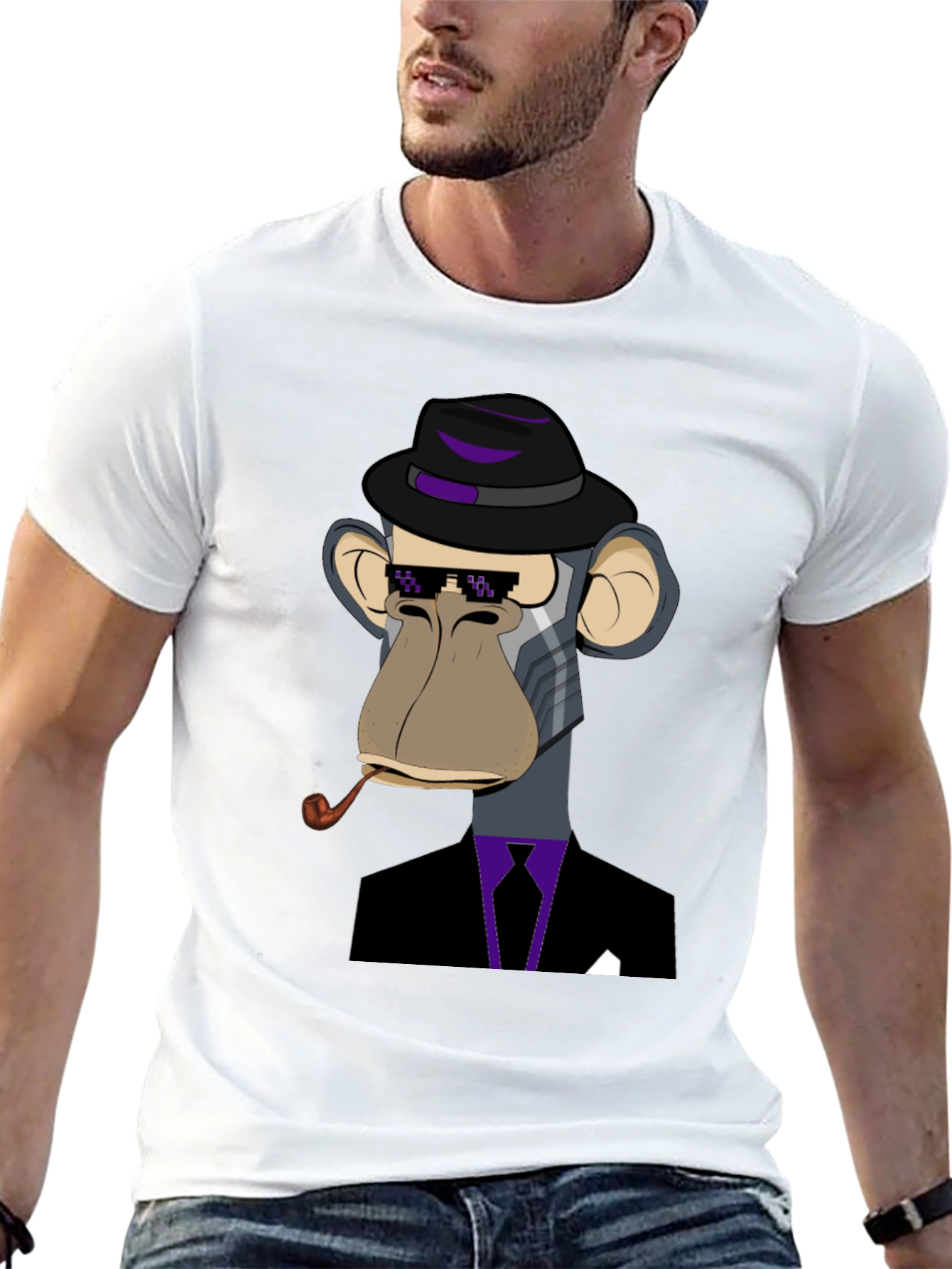 Bored Ape NFT T-Shirt - Crypto Ape Swag