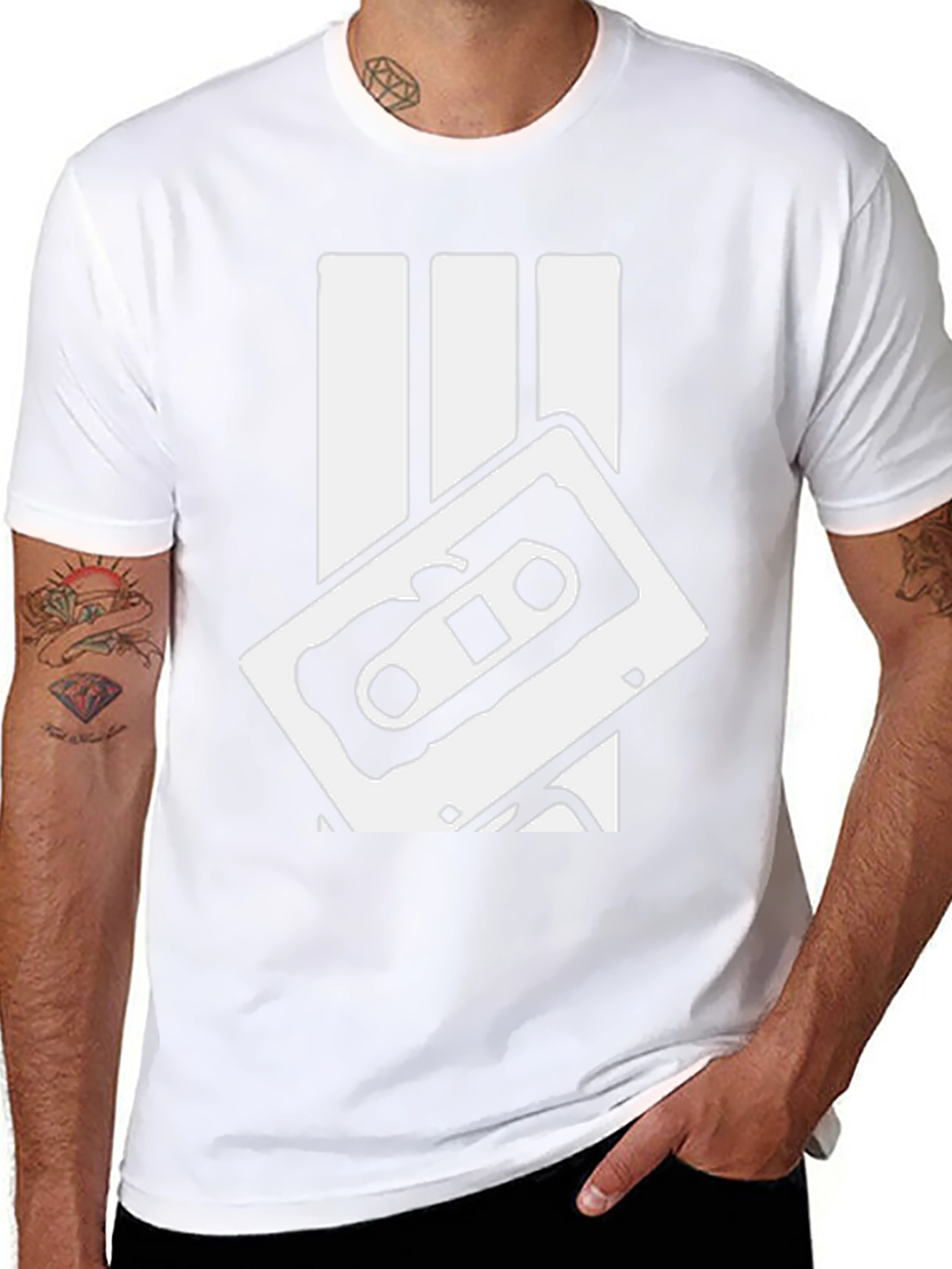 Retro Mixtape Graphic T-Shirt