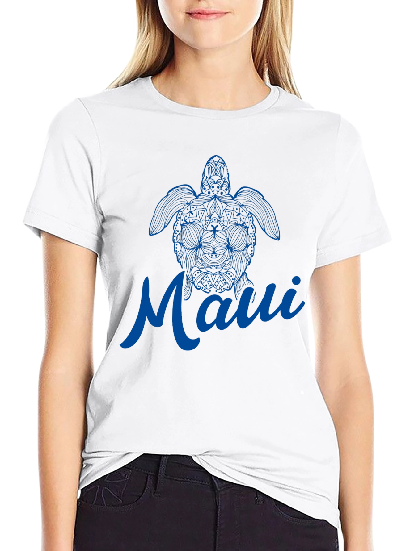 Maui Turtle Graphic Tee - Island Vibes