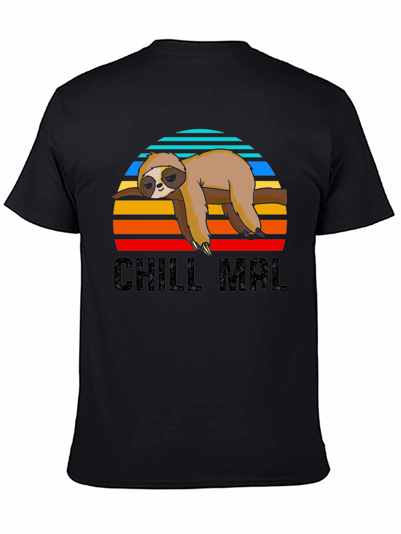 Chill Sloth Graphic T-Shirt - Relaxed Vibe