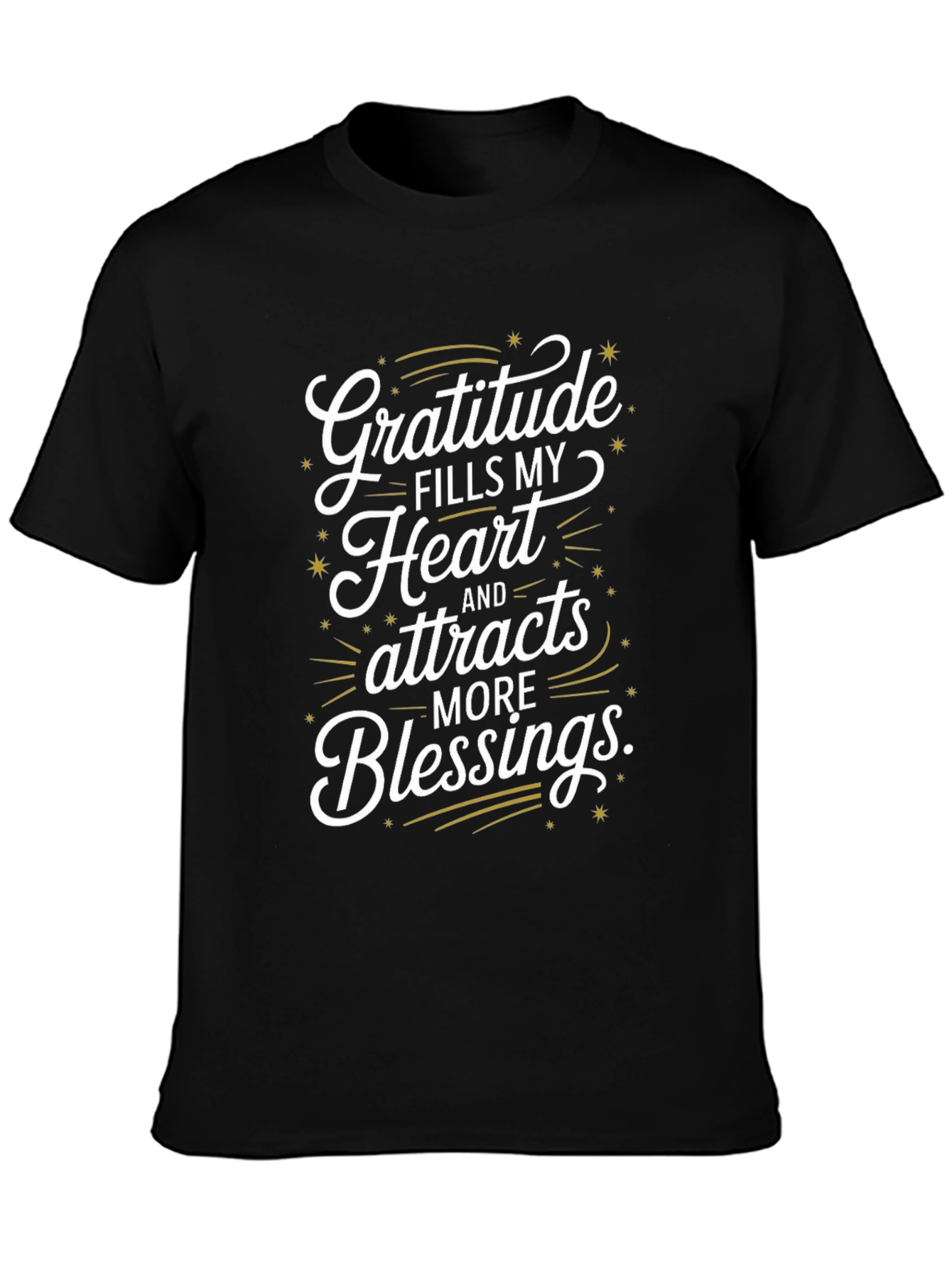 Gratitude Fills My Heart Graphic Tee
