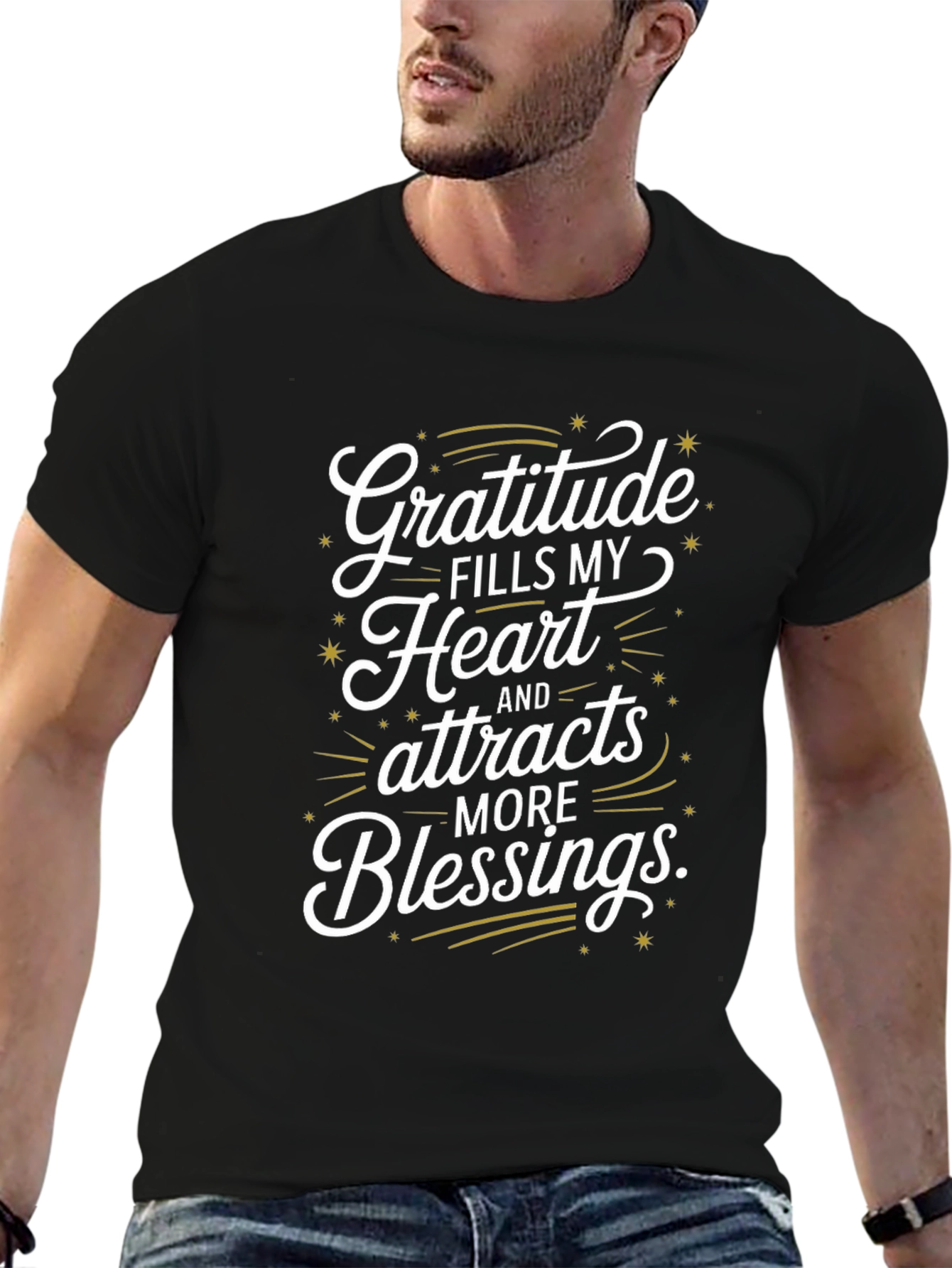Gratitude Fills My Heart Graphic Tee
