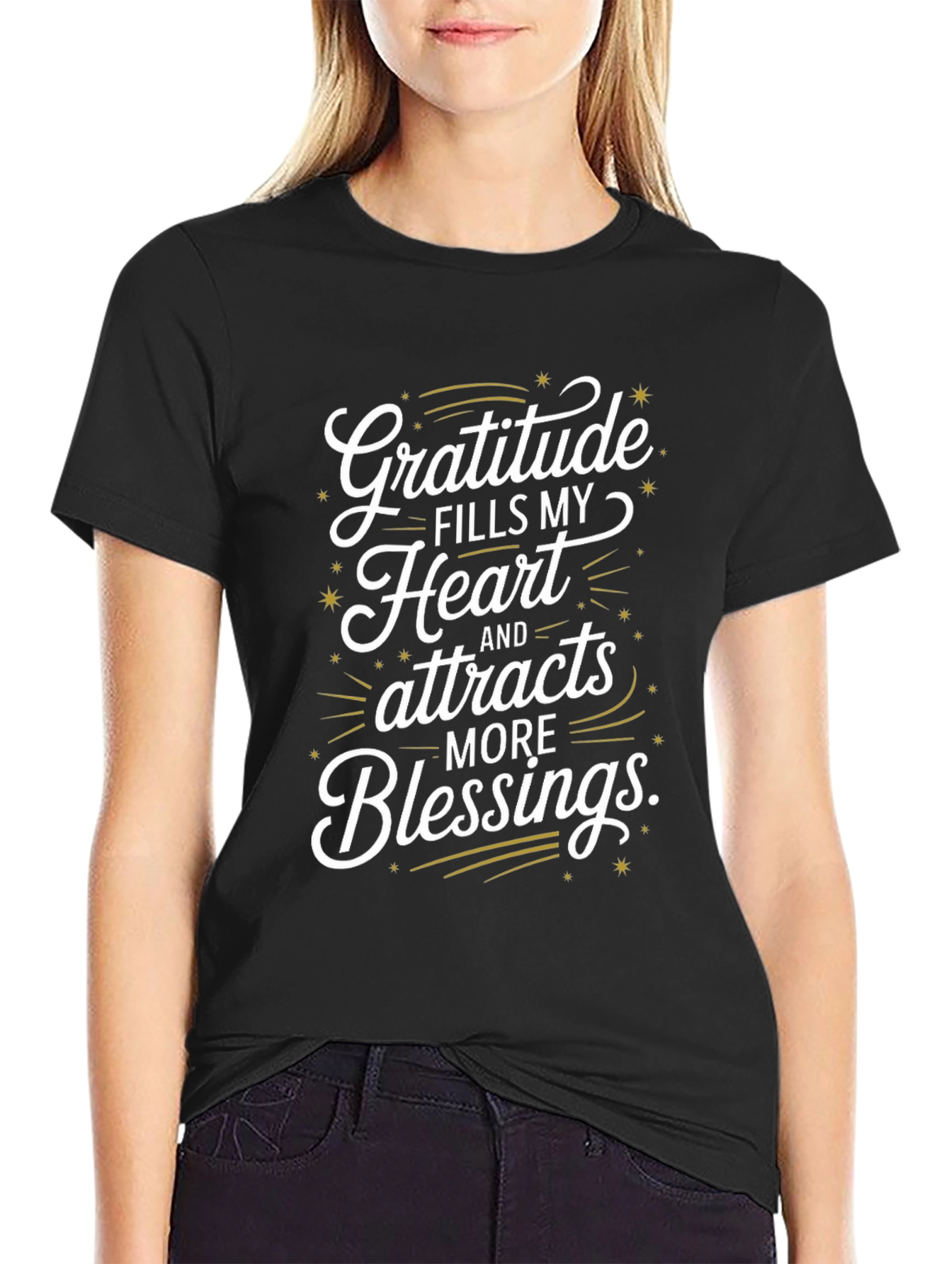 Gratitude Fills My Heart Graphic Tee