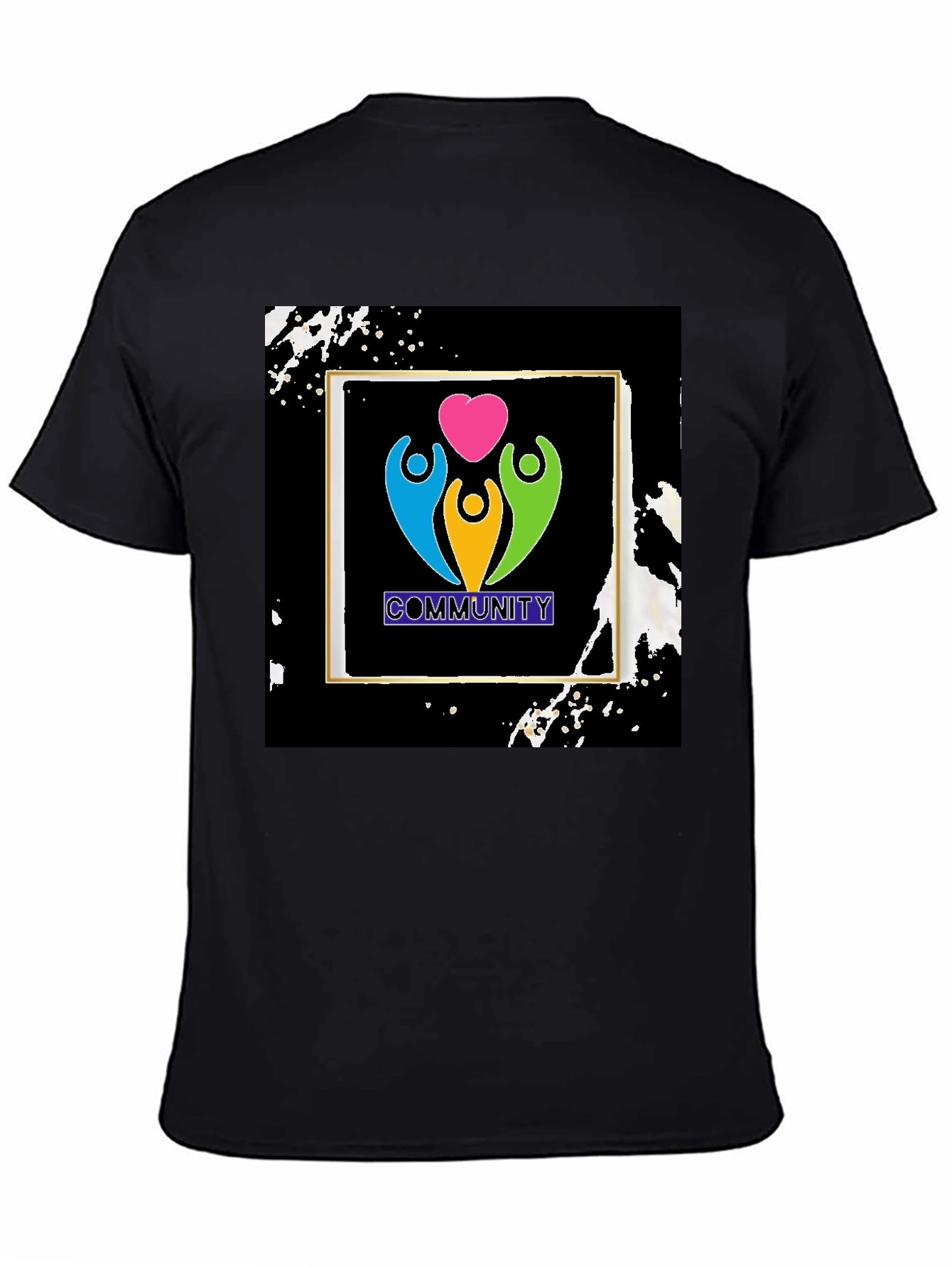 Community Love T-Shirt - Black