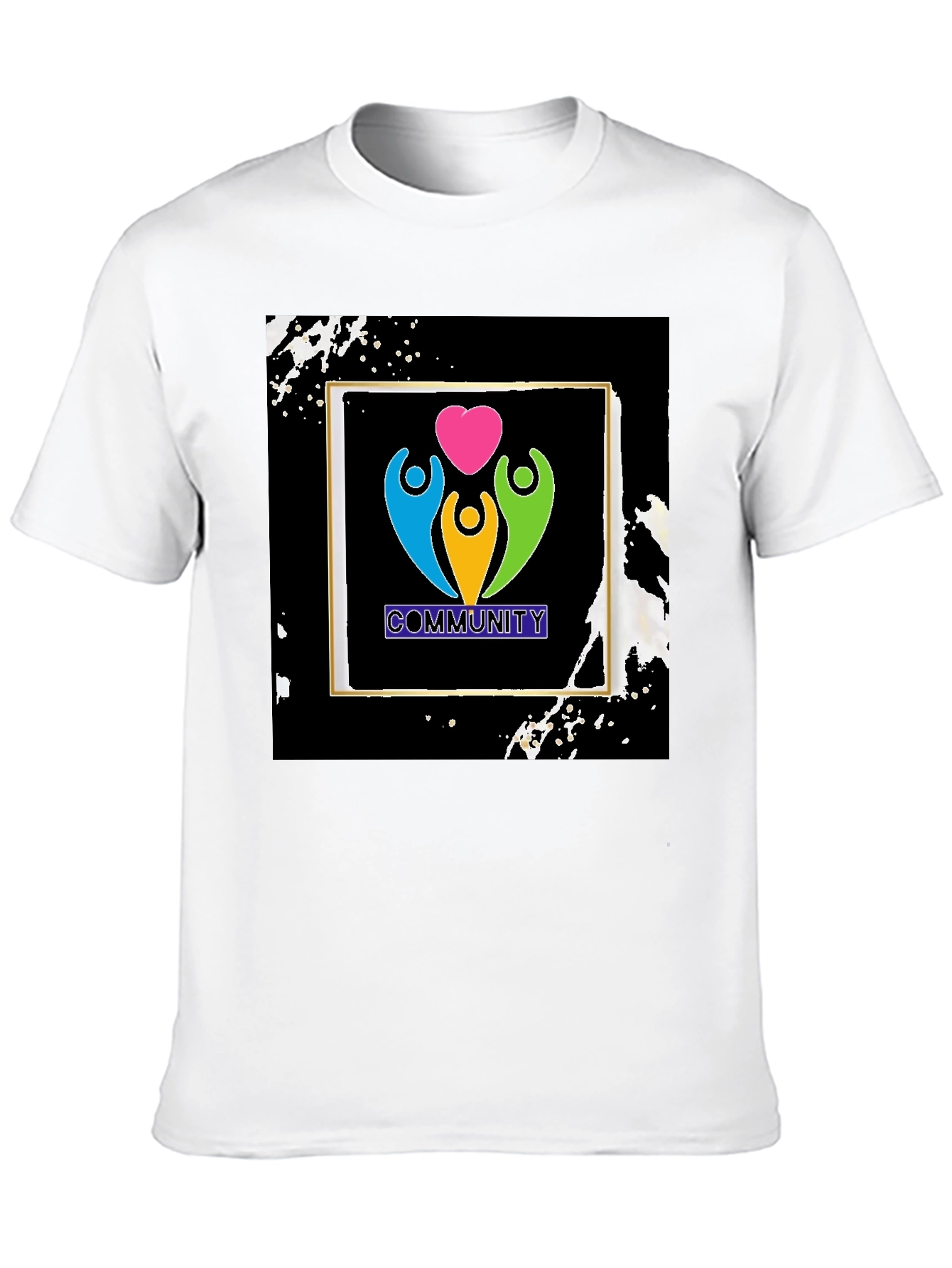 Community Love T-Shirt - Black