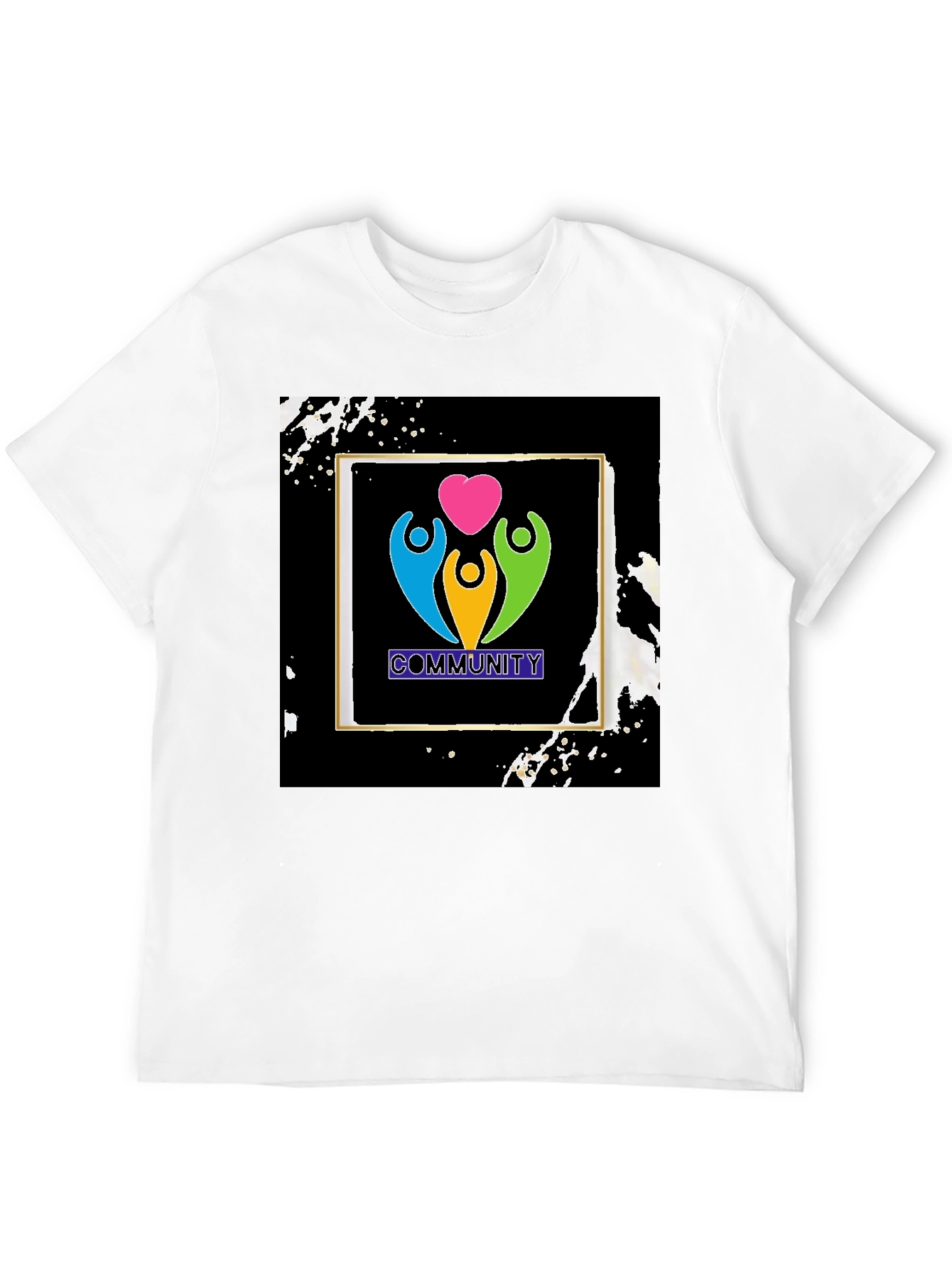 Community Love T-Shirt - Black