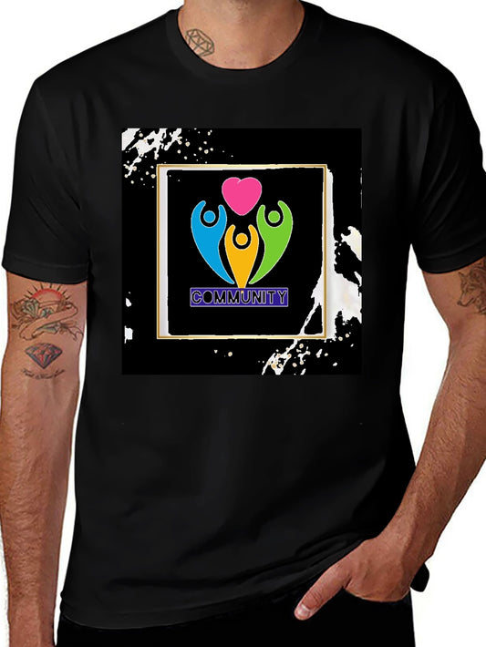 Community Love T-Shirt - Black