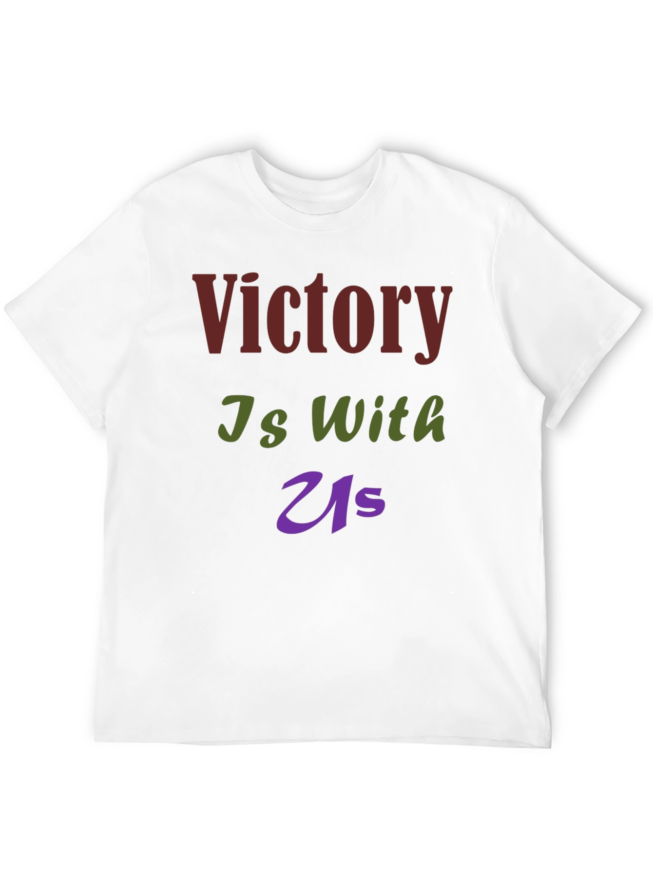 Victory Is With Us Graphic T-Shirt