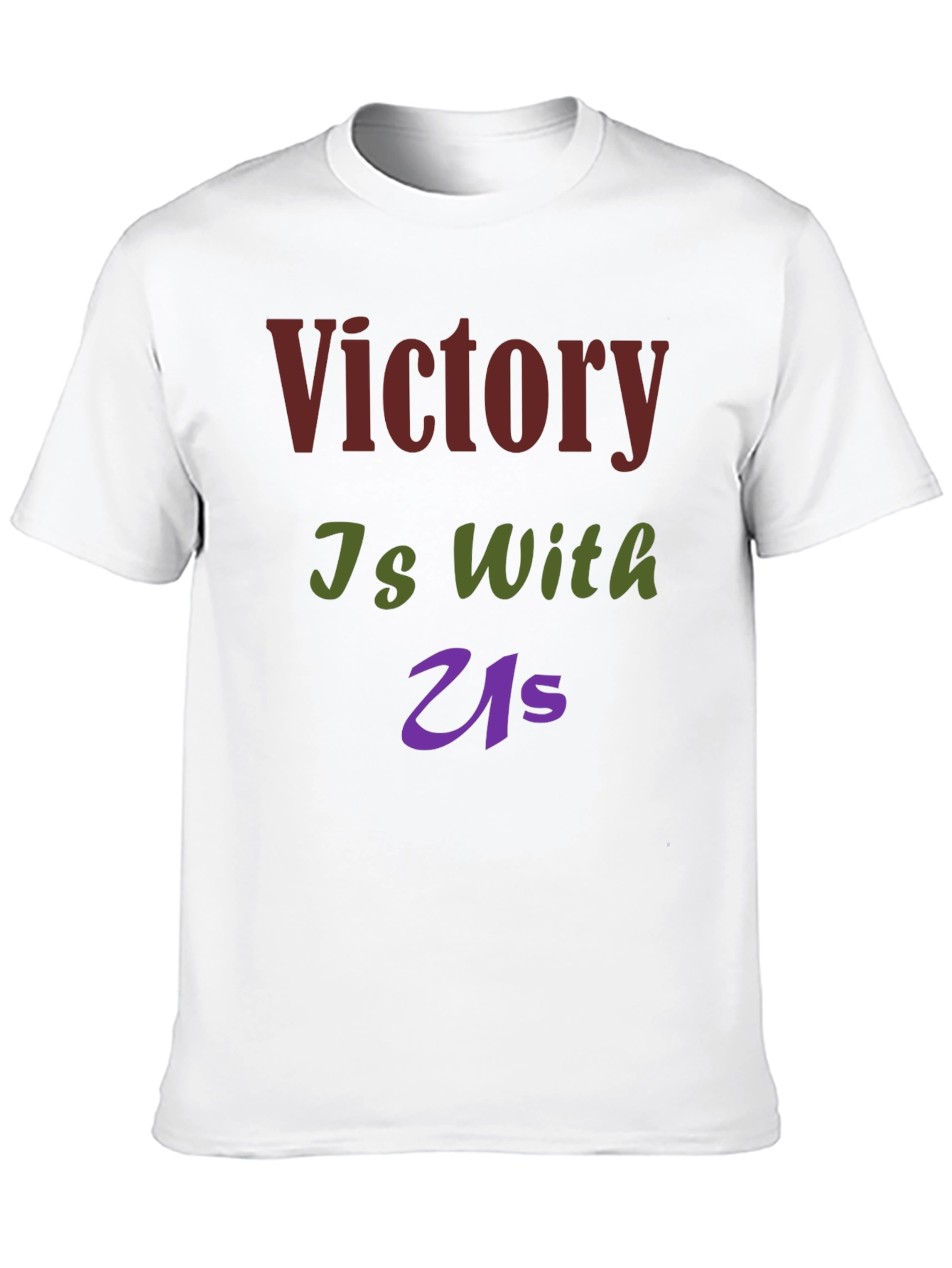 Victory Is With Us Graphic T-Shirt
