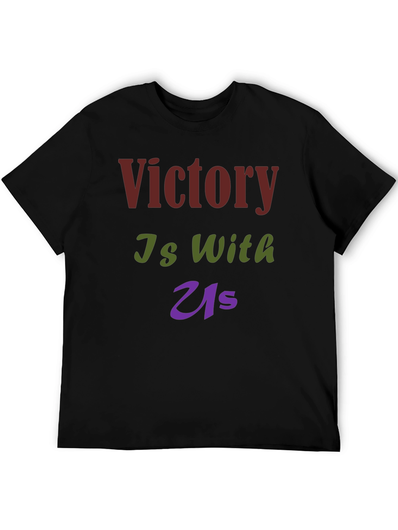 Victory Is With Us Graphic T-Shirt