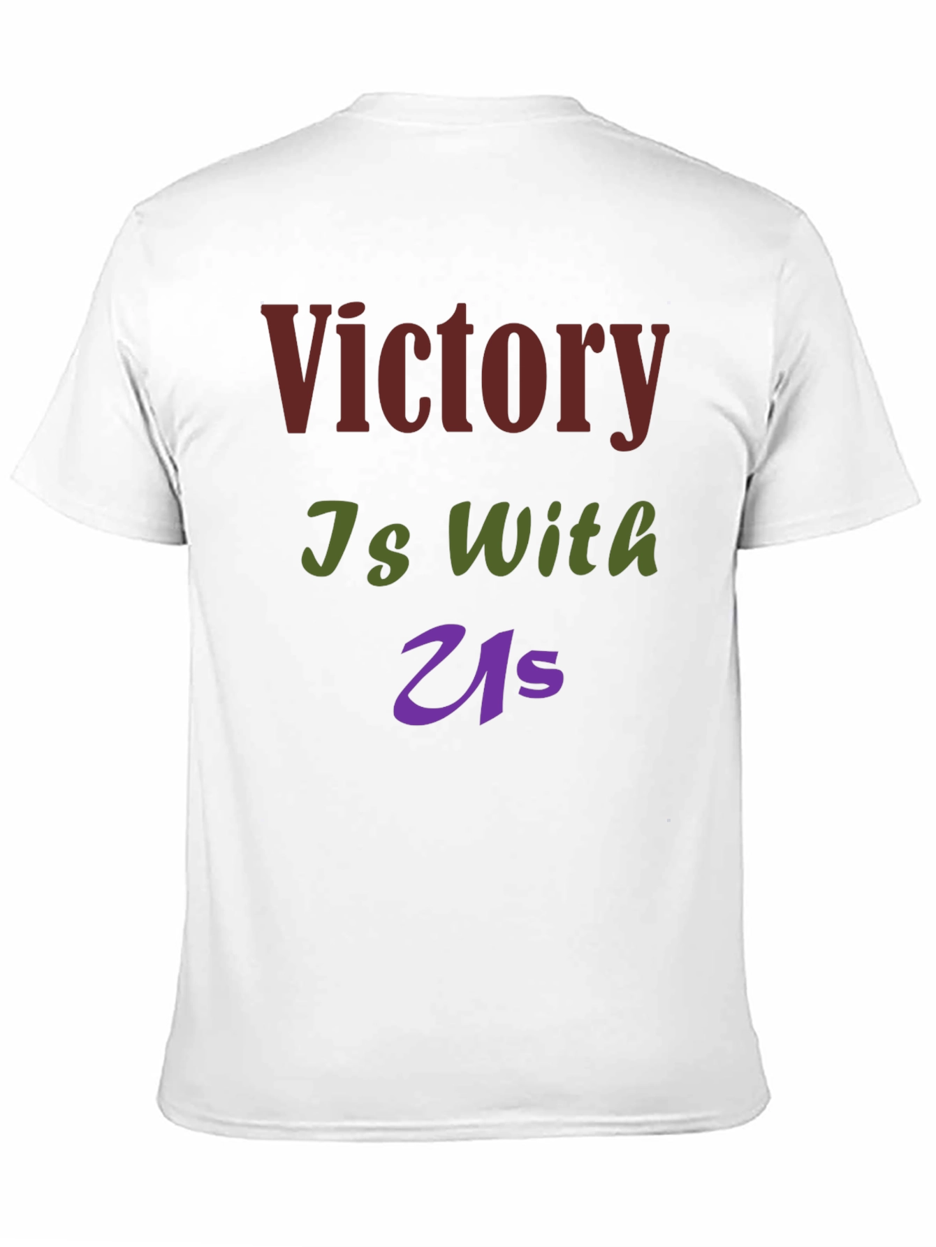Victory Is With Us Graphic T-Shirt