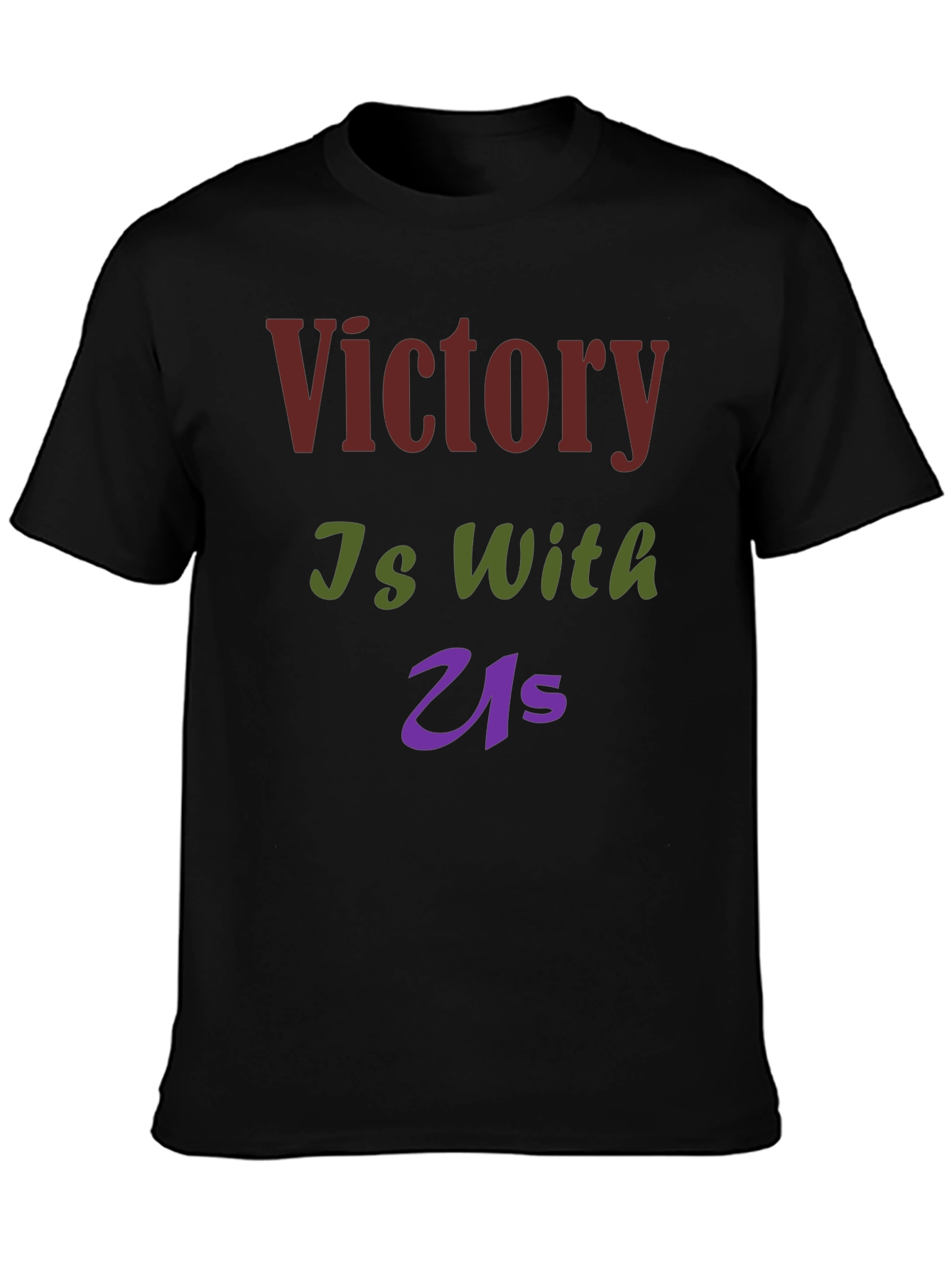 Victory Is With Us Graphic T-Shirt