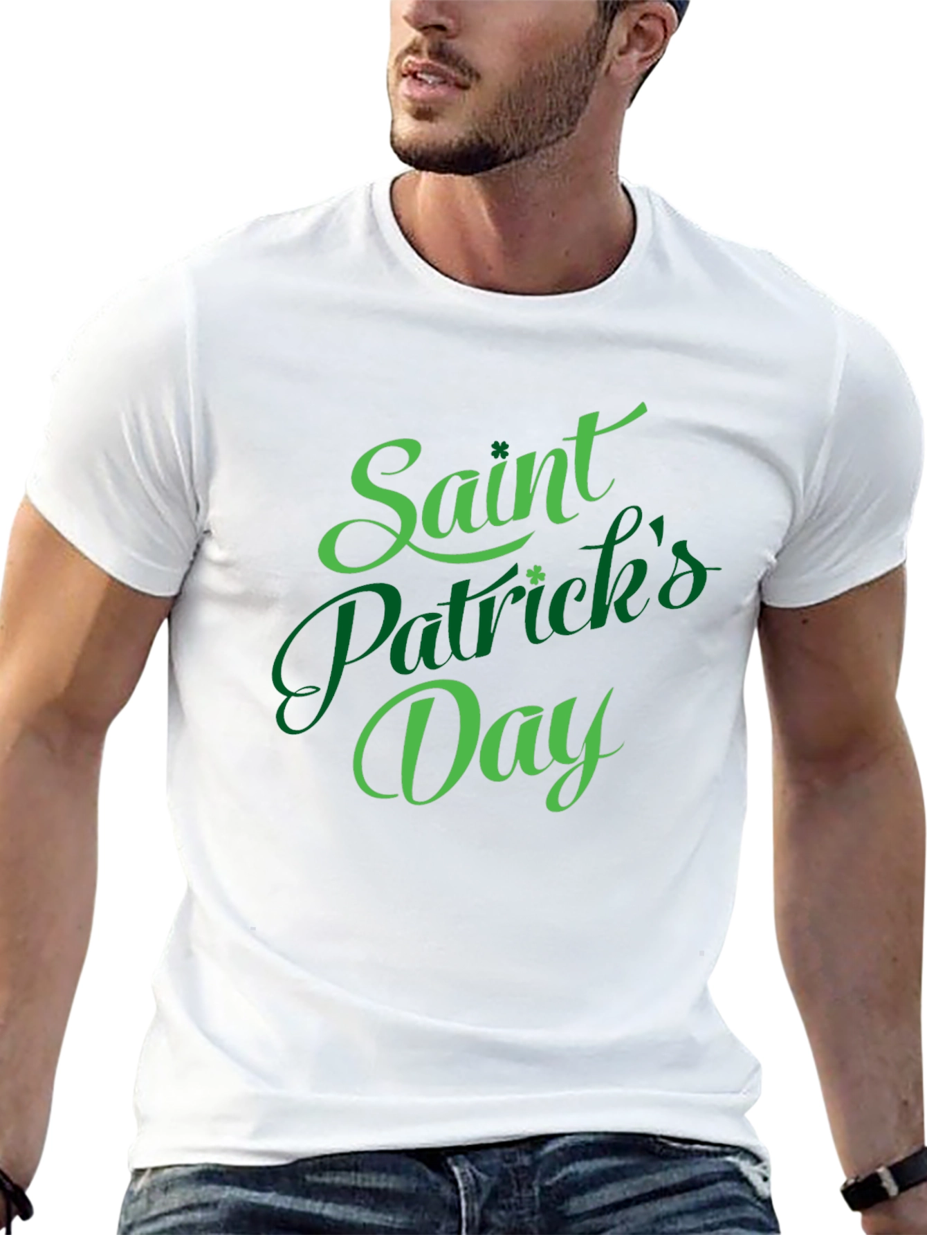 Saint Patricks Day Black T-Shirt