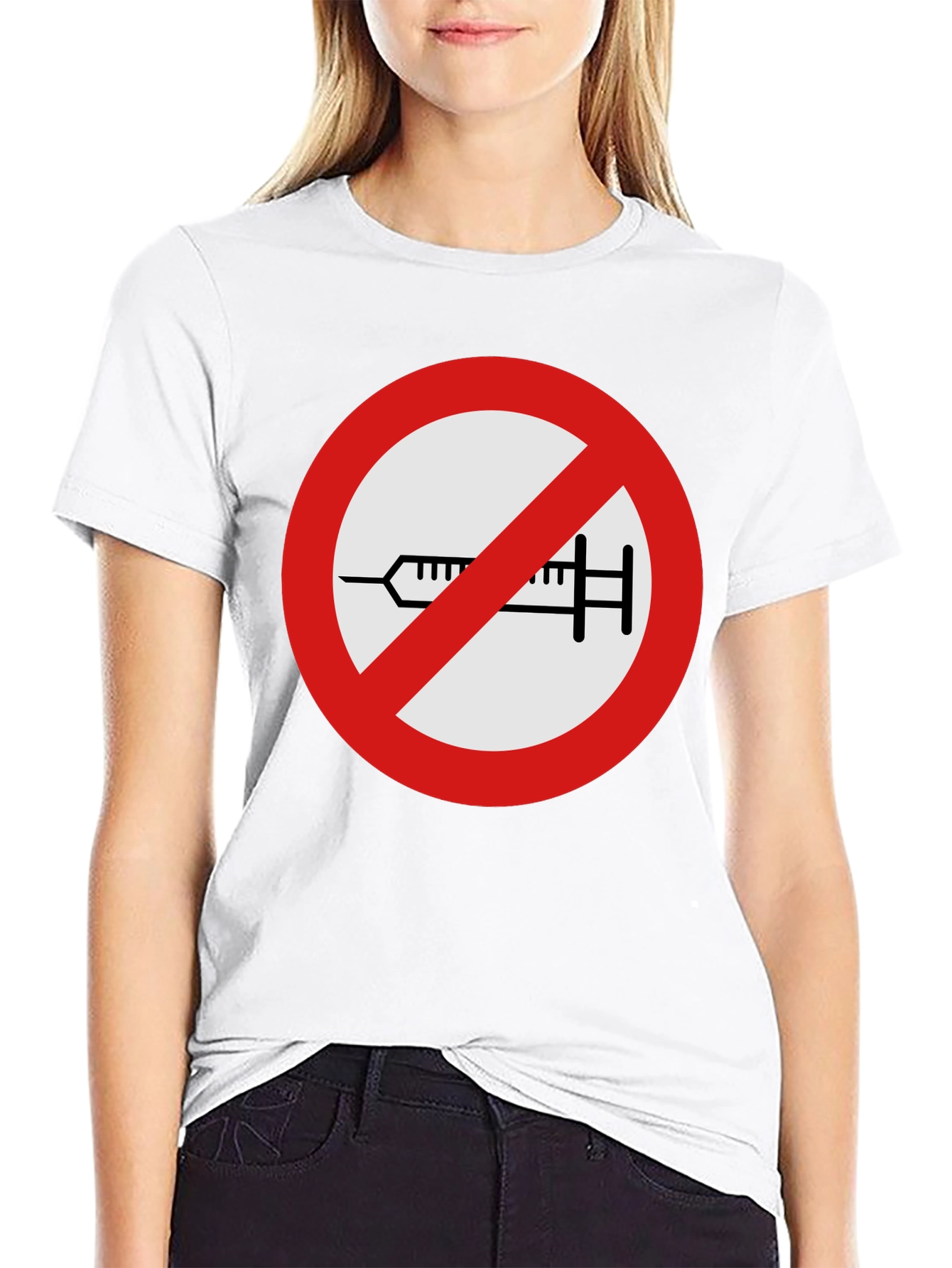 Anti-Vaccine Black T-Shirt