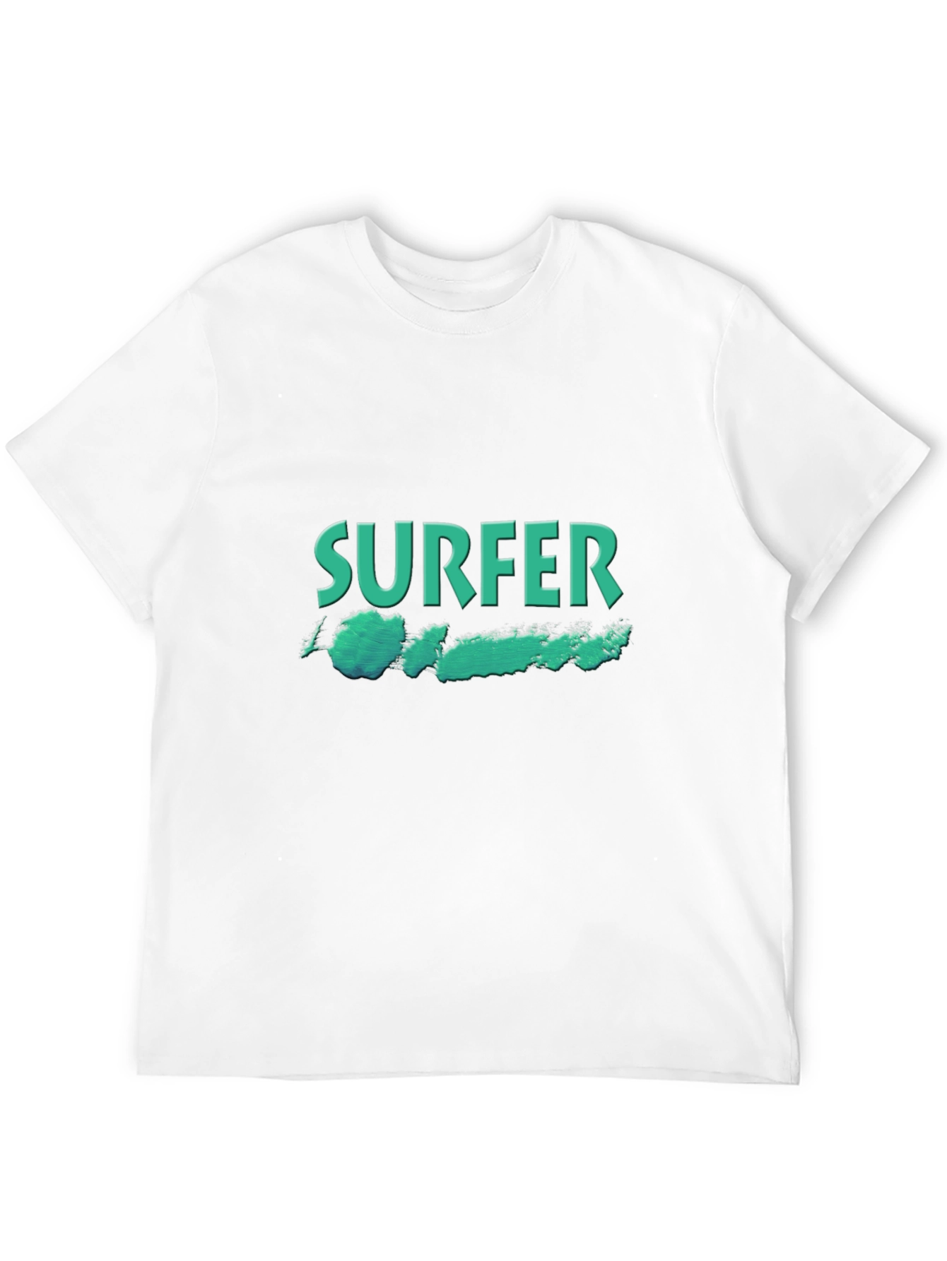 Surfer Graphic Black T-Shirt