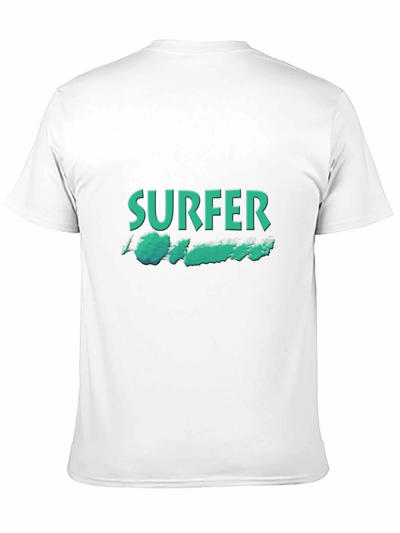 Surfer Graphic Black T-Shirt