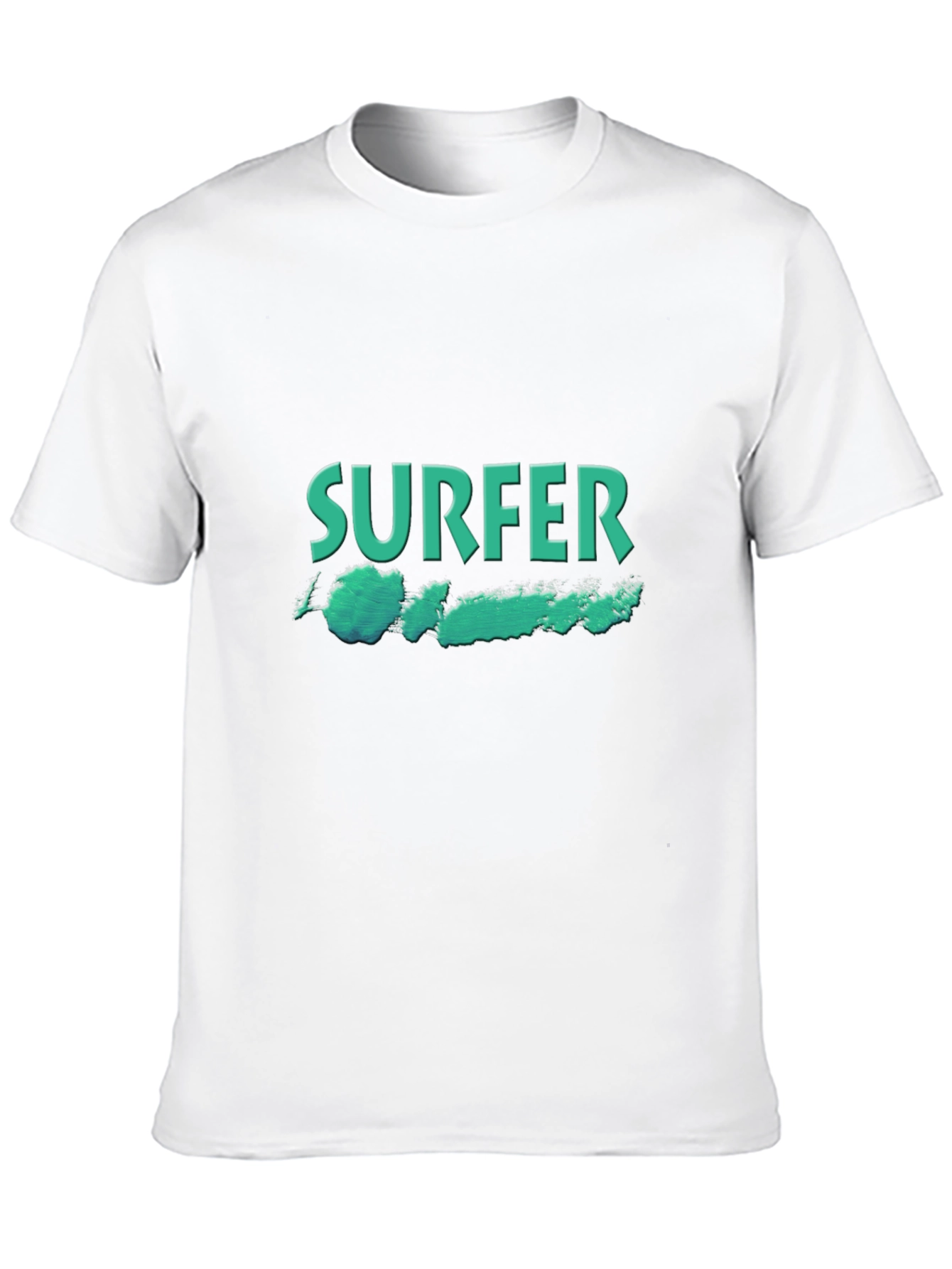Surfer Graphic Black T-Shirt