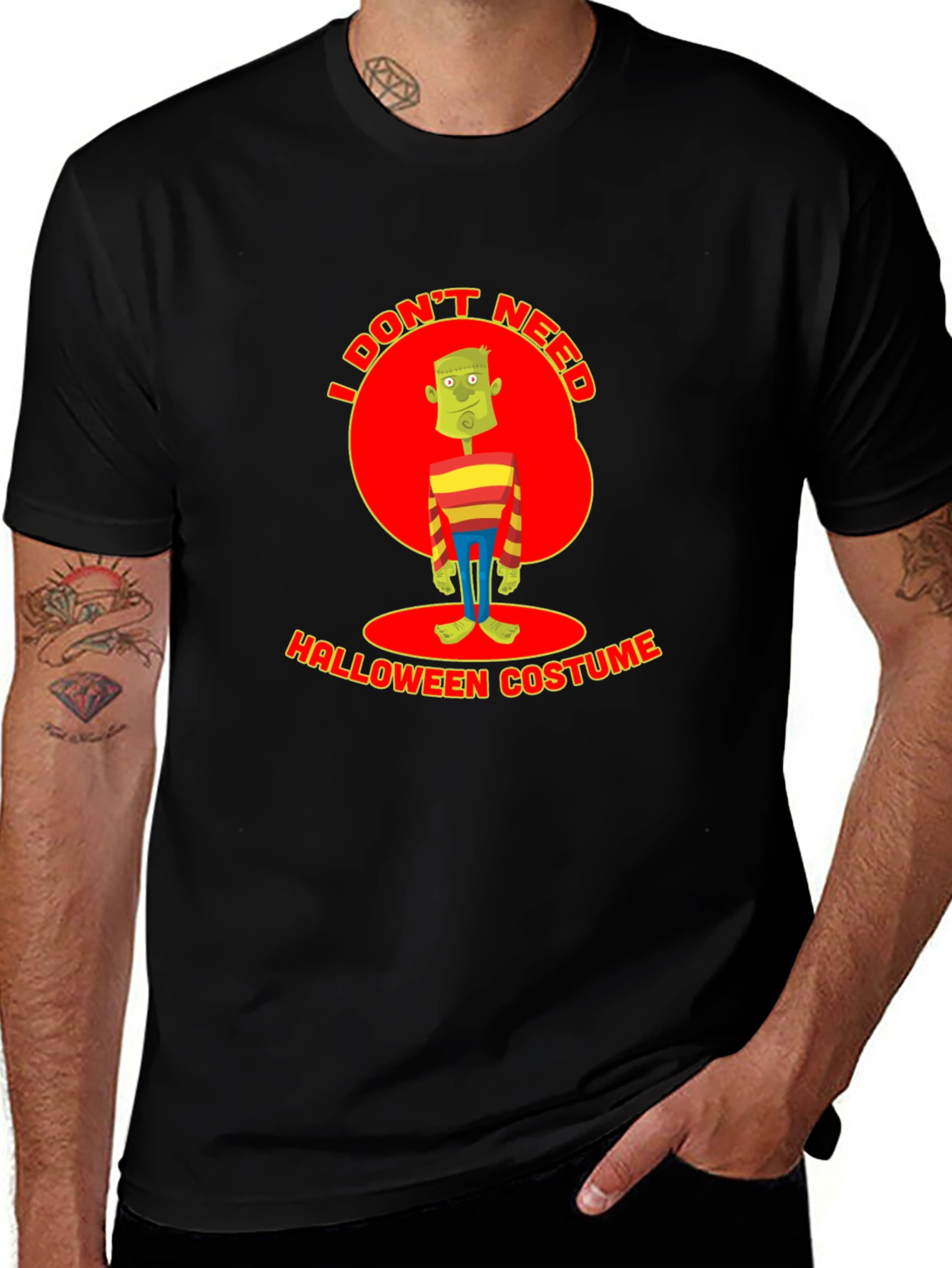 Funny I Dont Need a Halloween Costume T-Shirt