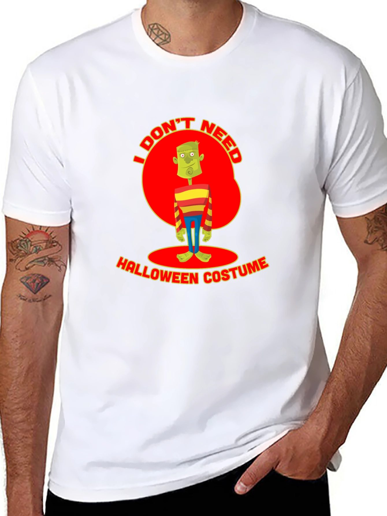 Funny I Dont Need a Halloween Costume T-Shirt