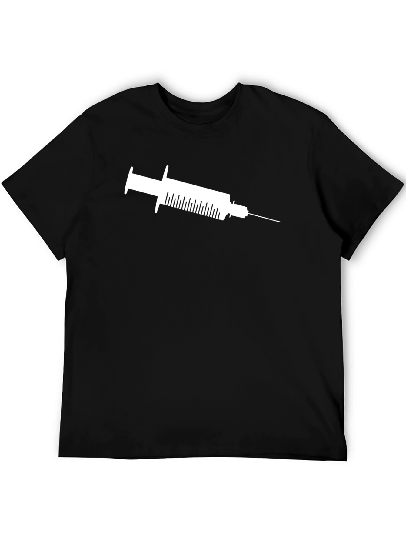 Syringe Graphic Tee - Medical Humor T-Shirt