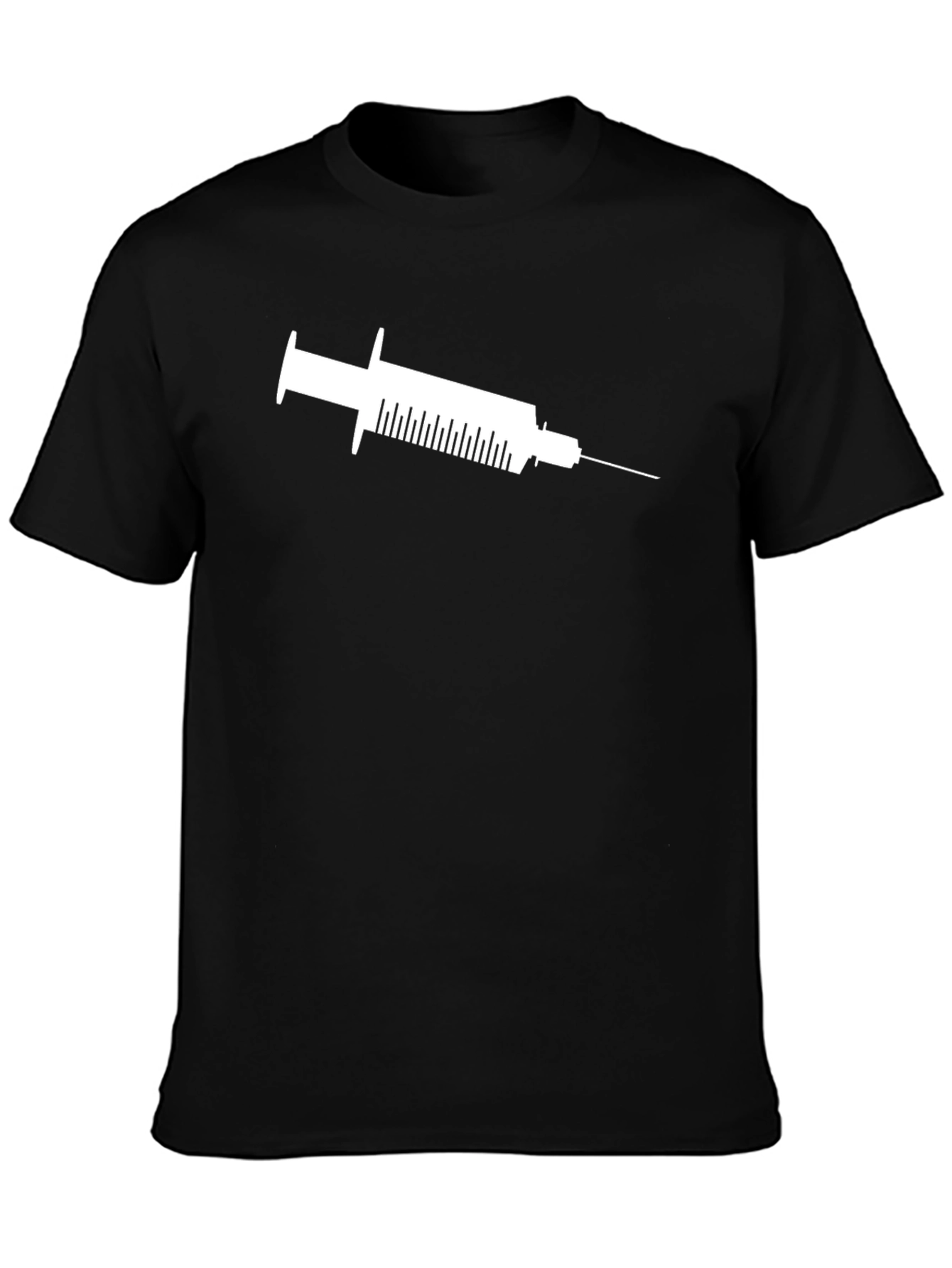 Syringe Graphic Tee - Medical Humor T-Shirt