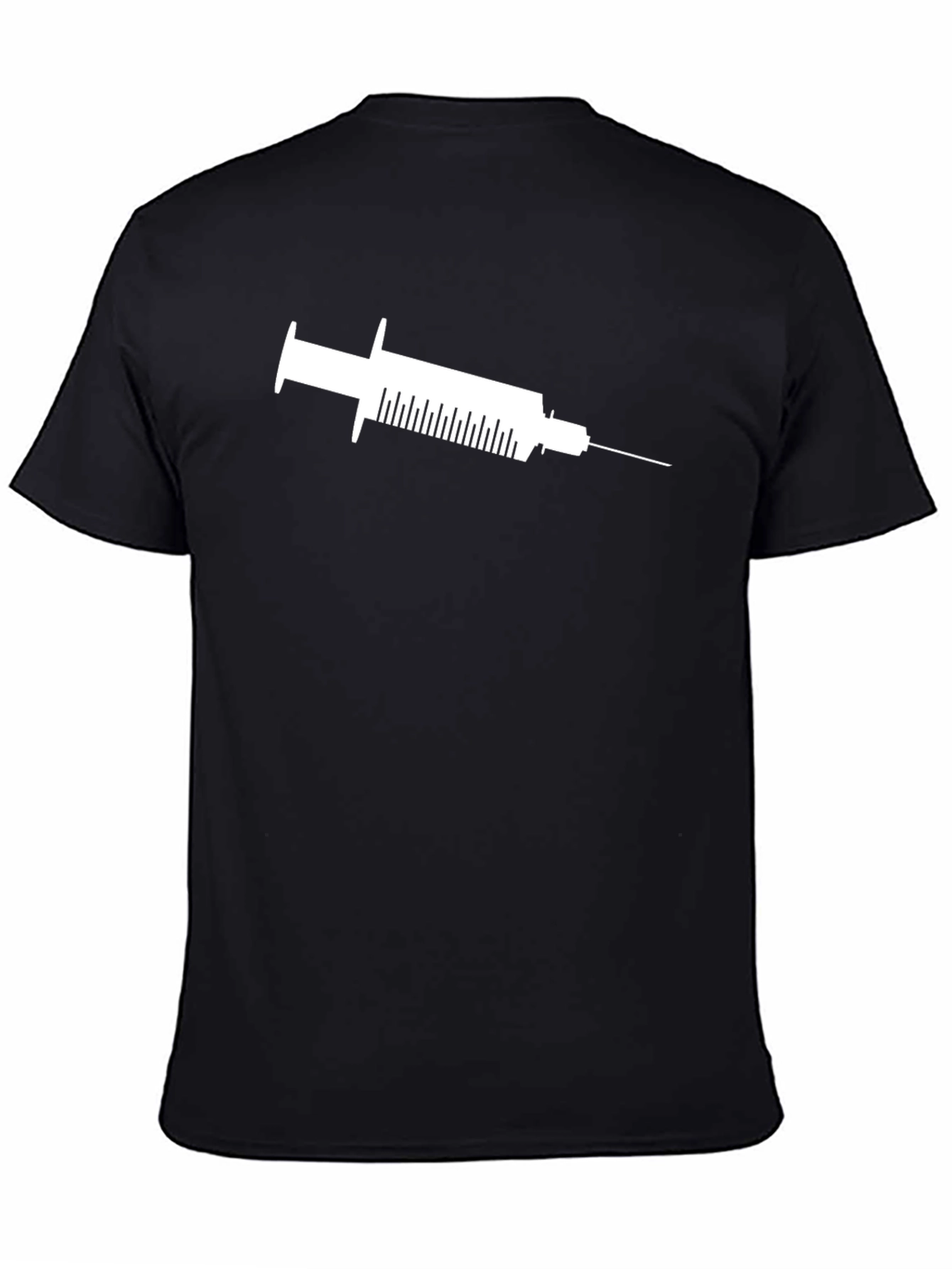 Syringe Graphic Tee - Medical Humor T-Shirt