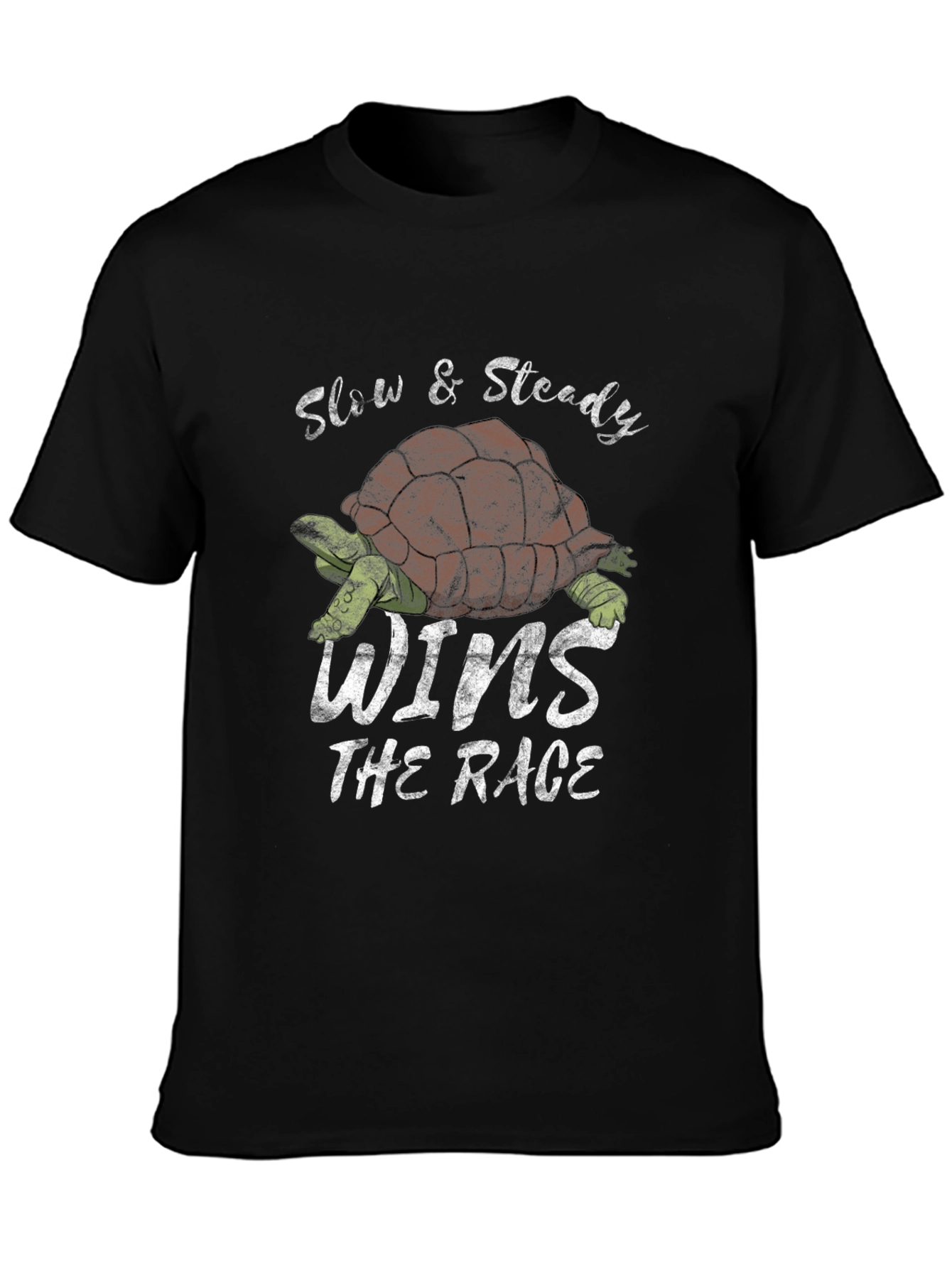 Slow & Steady Wins the Race Graphic T-Shirt