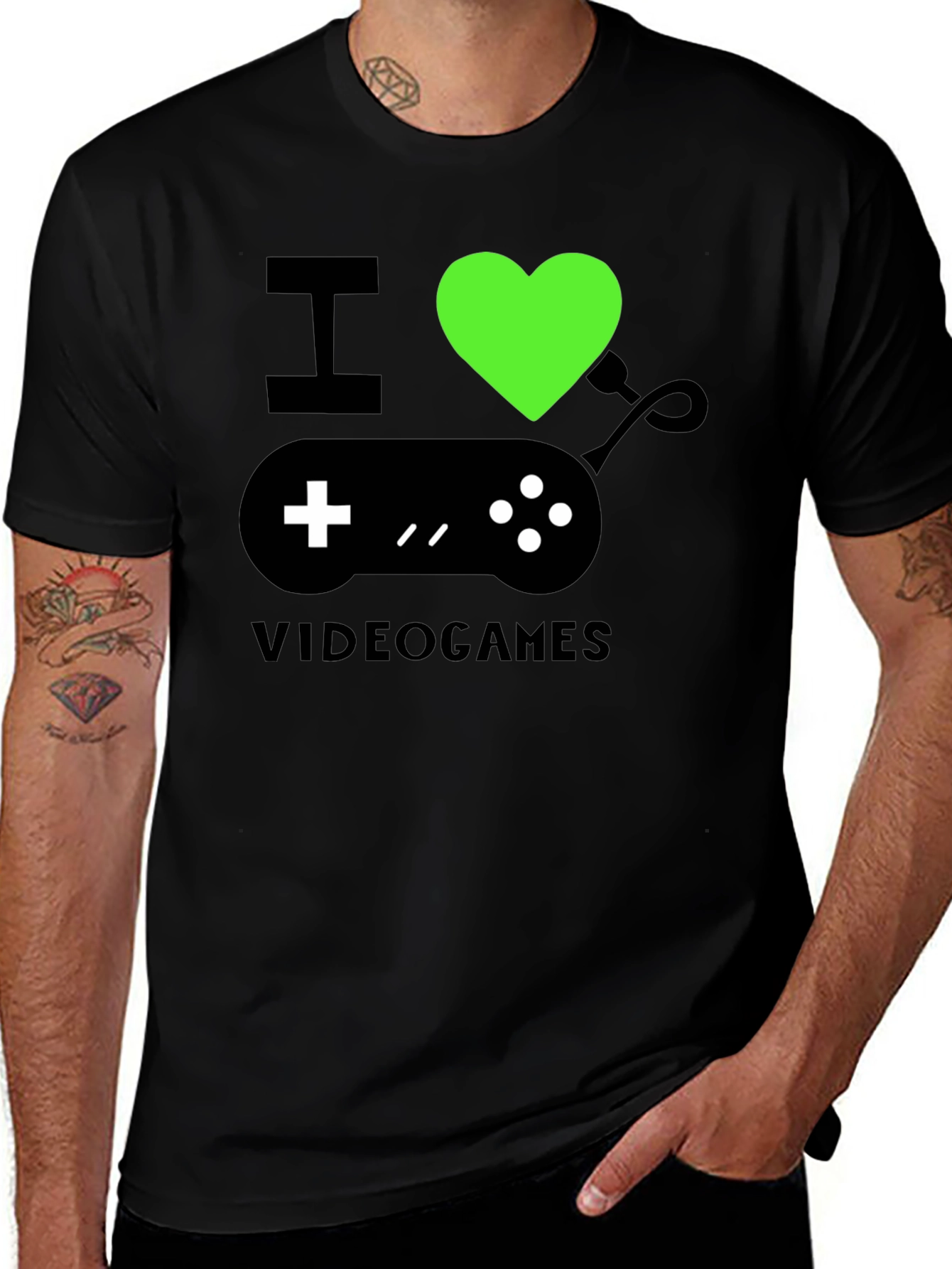 I Heart Videogames T-Shirt - Gamer Style