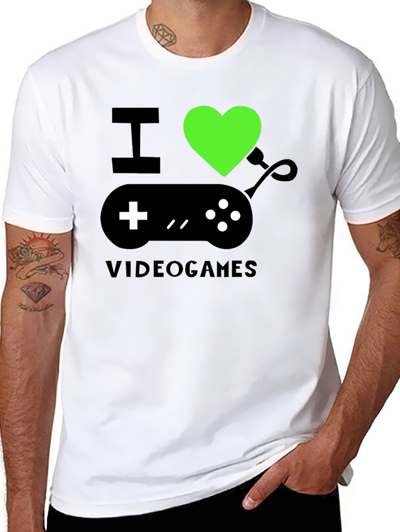 I Heart Videogames T-Shirt - Gamer Style