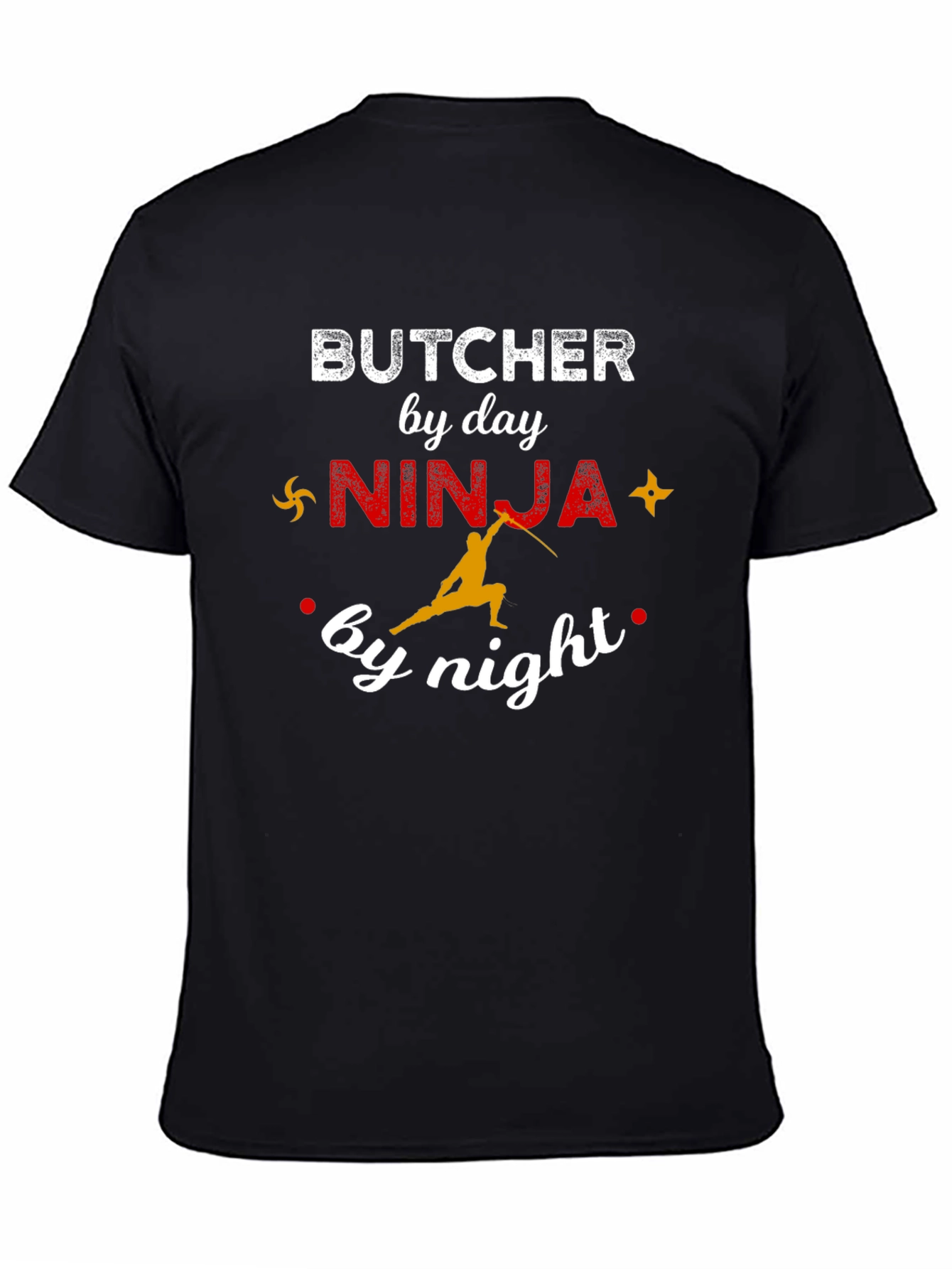 Butcher by Day Ninja by Night Graphic Tee