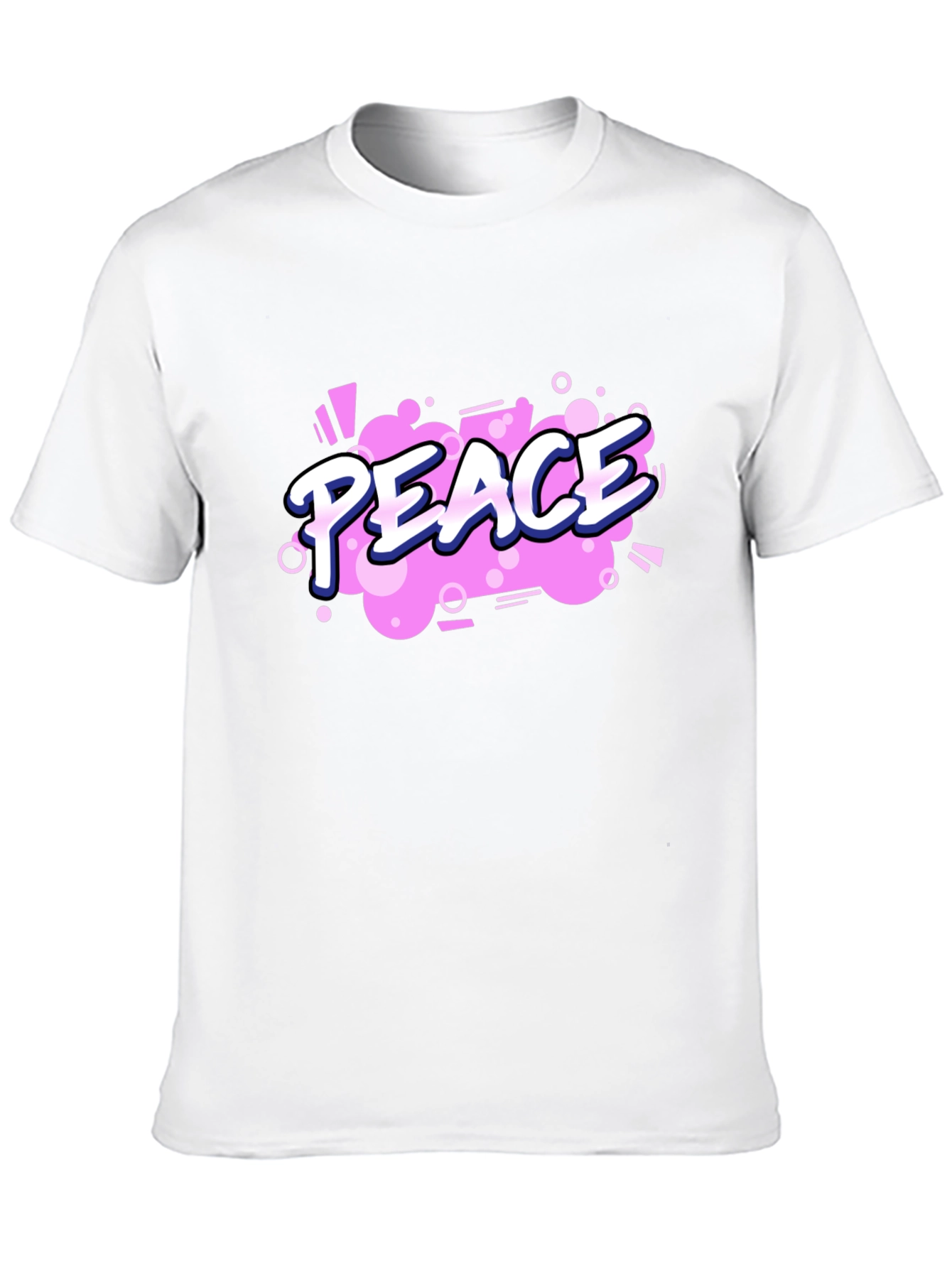 Peace Graphic Black T-Shirt
