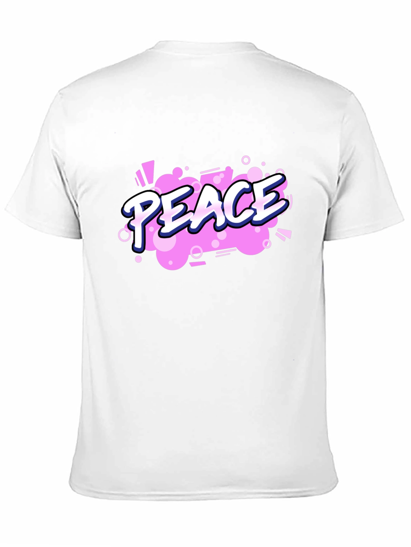 Peace Graphic Black T-Shirt