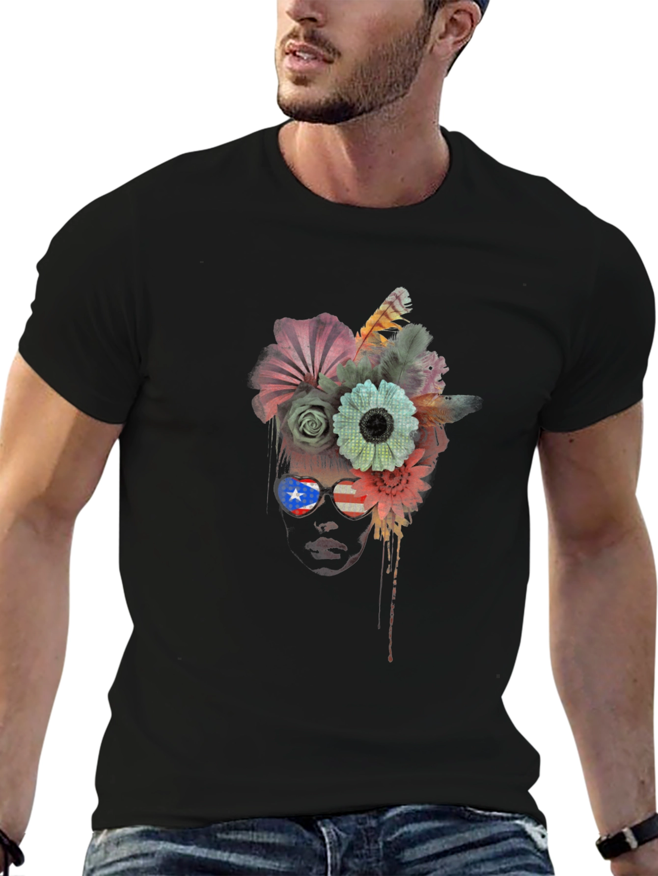 Floral Puerto Rico T-Shirt