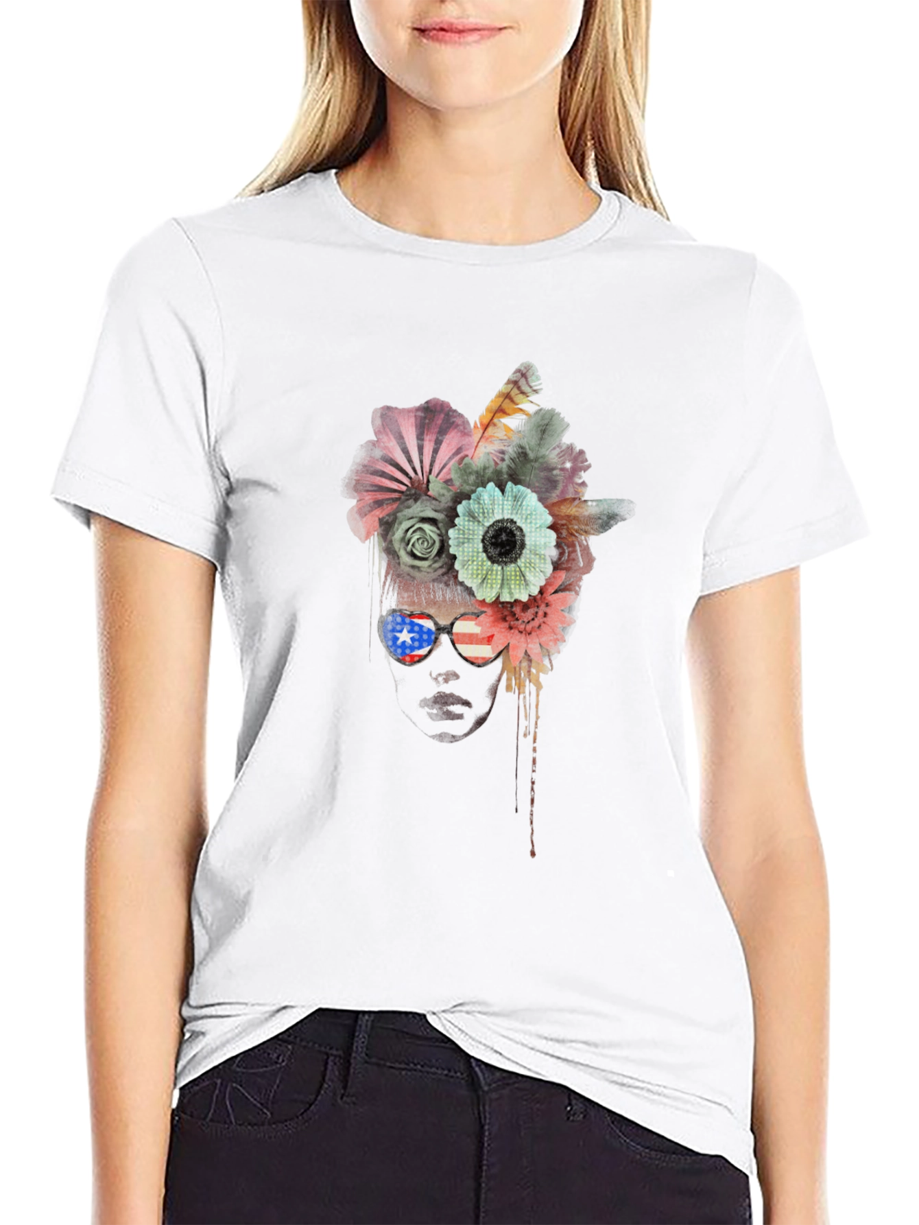 Floral Puerto Rico T-Shirt