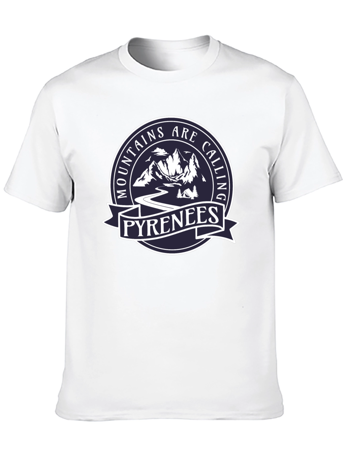 Mountains Are Calling T-Shirt - Pyrenees Adventure Tee