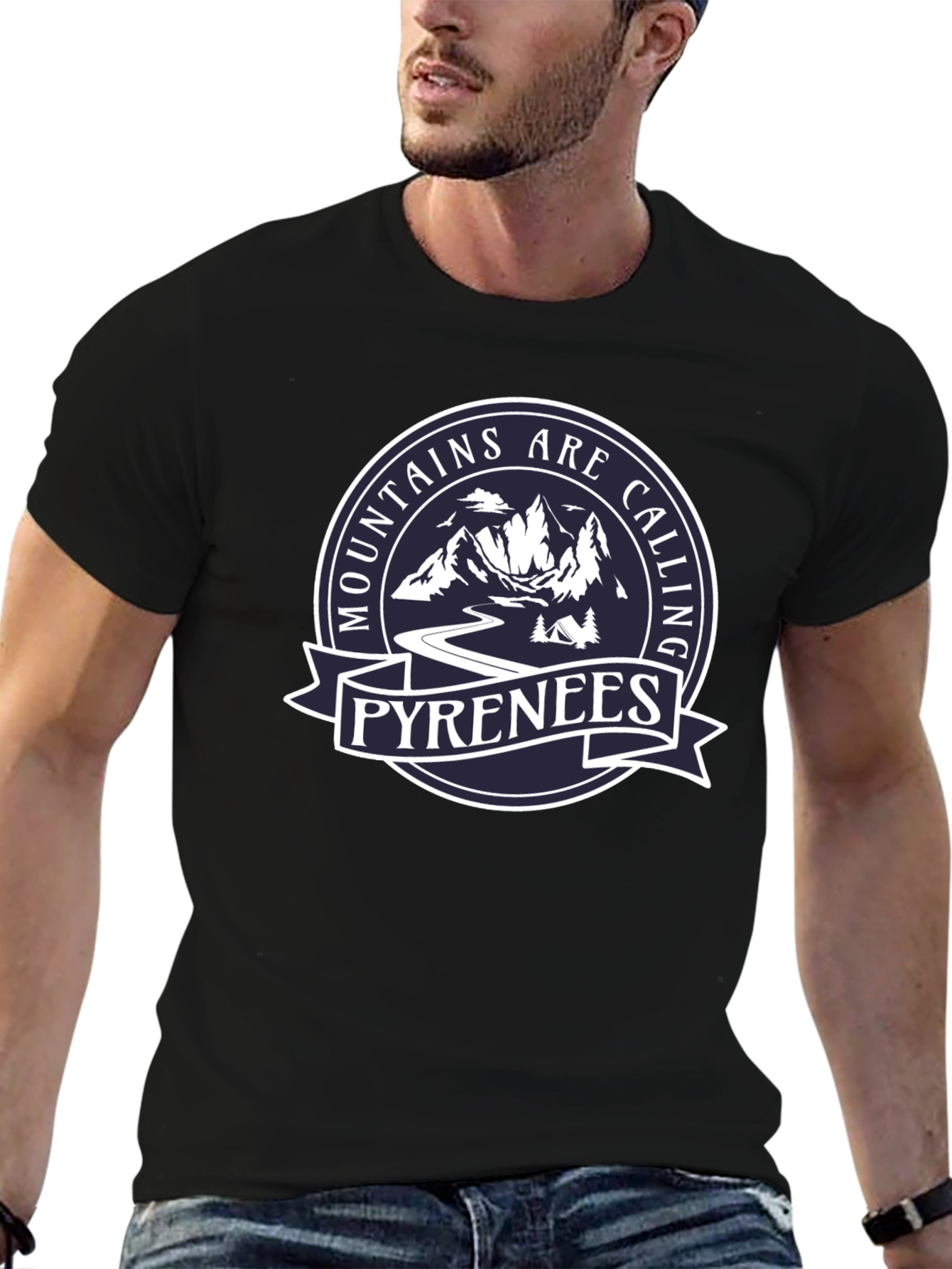Mountains Are Calling T-Shirt - Pyrenees Adventure Tee