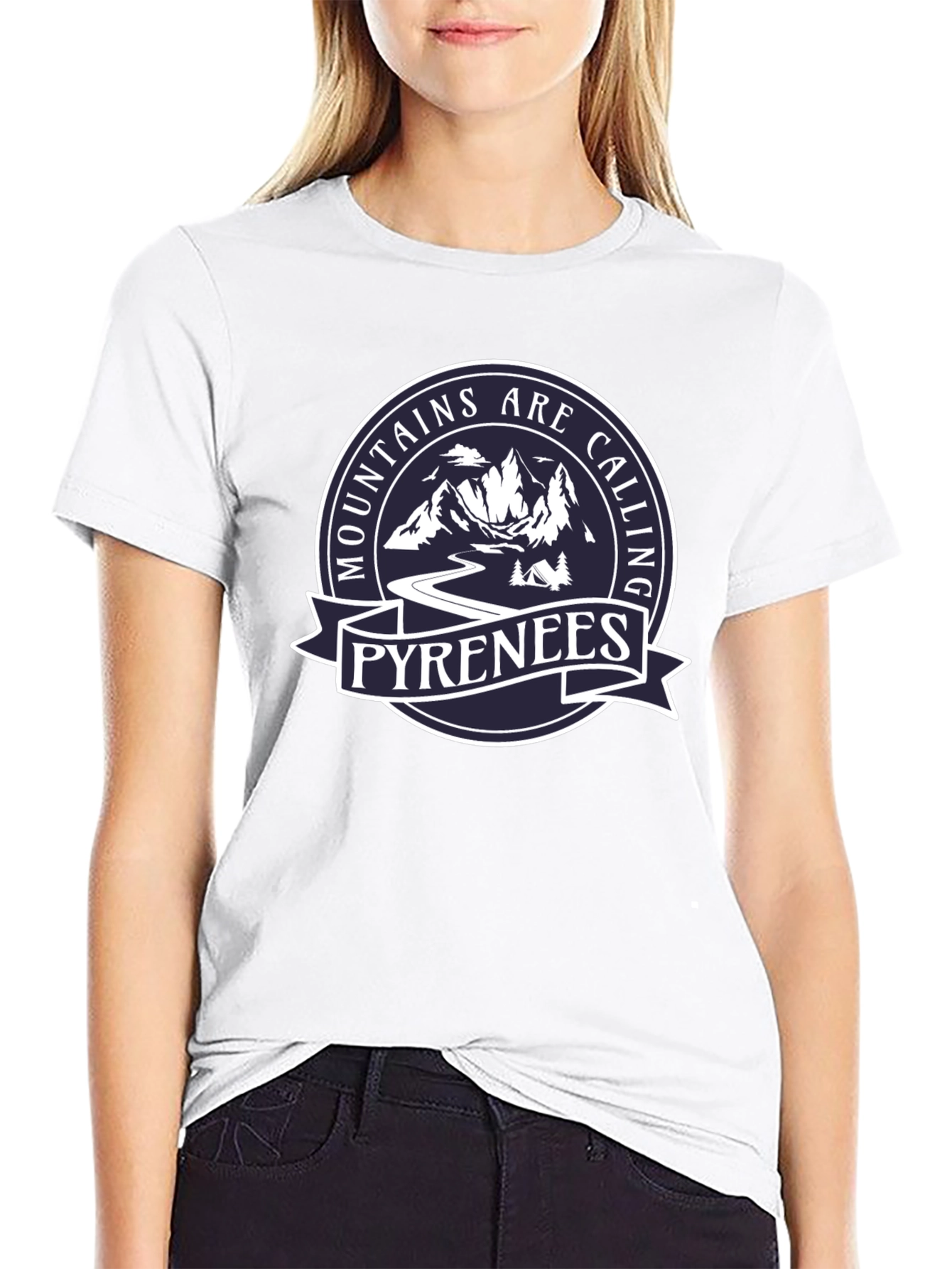 Mountains Are Calling T-Shirt - Pyrenees Adventure Tee
