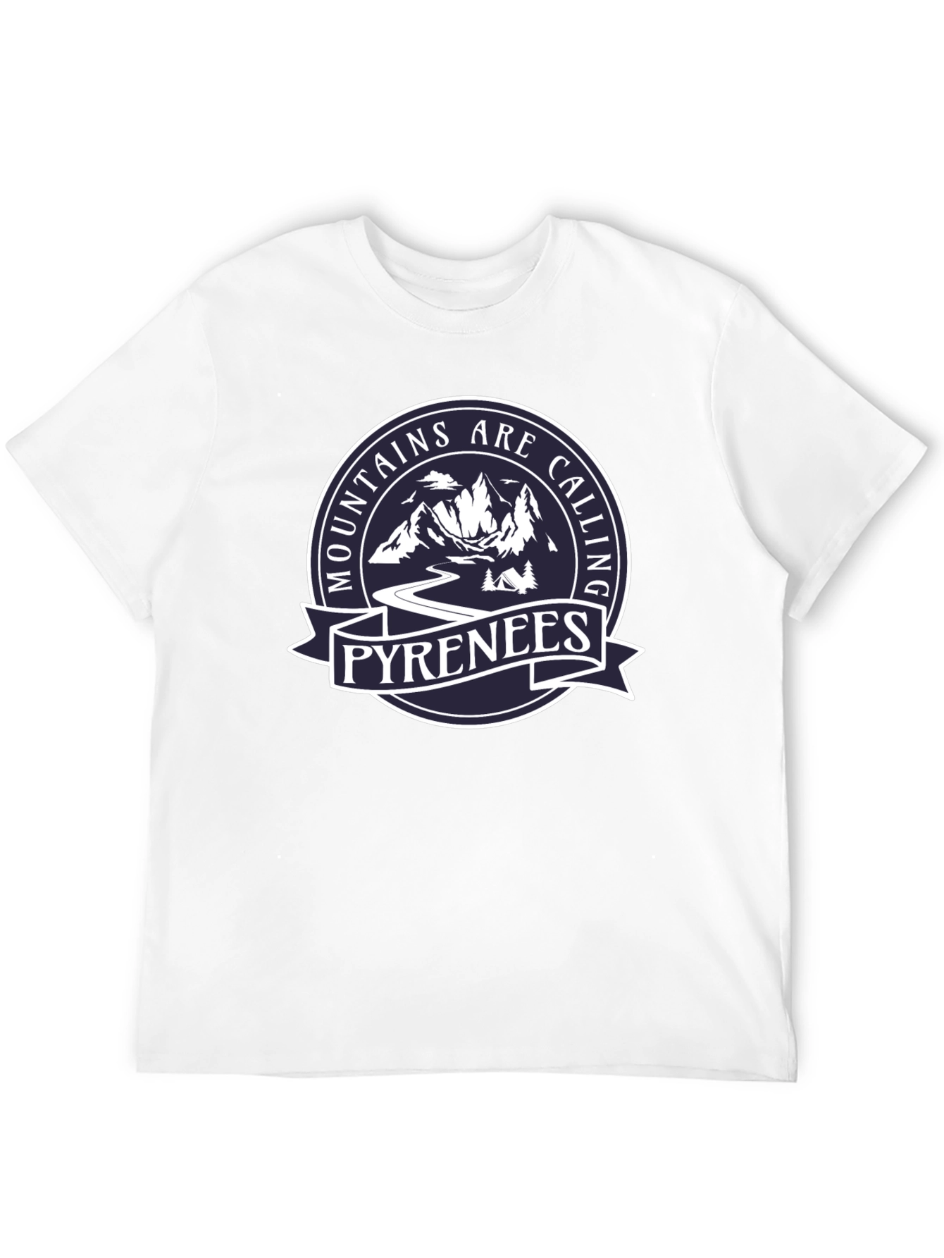 Mountains Are Calling T-Shirt - Pyrenees Adventure Tee