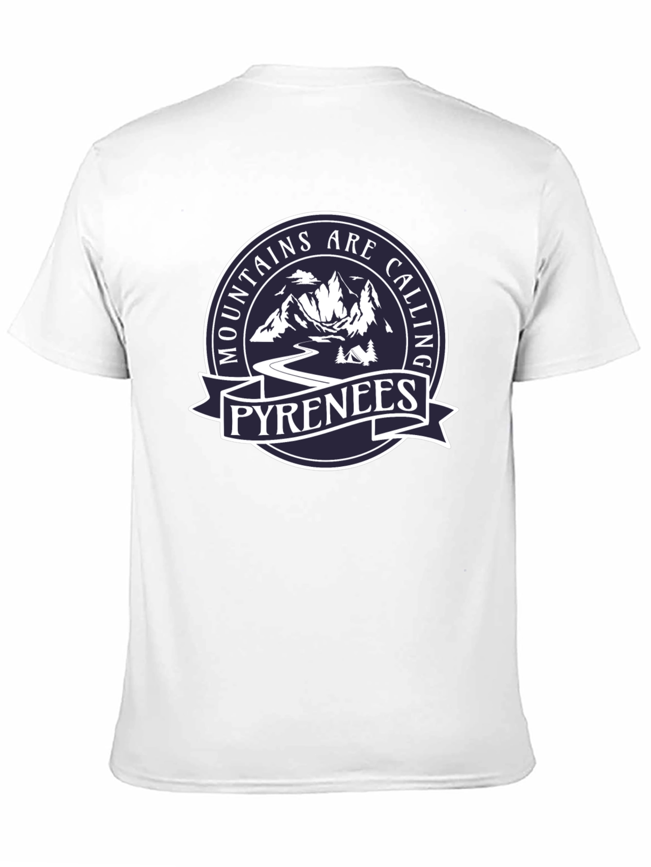 Mountains Are Calling T-Shirt - Pyrenees Adventure Tee
