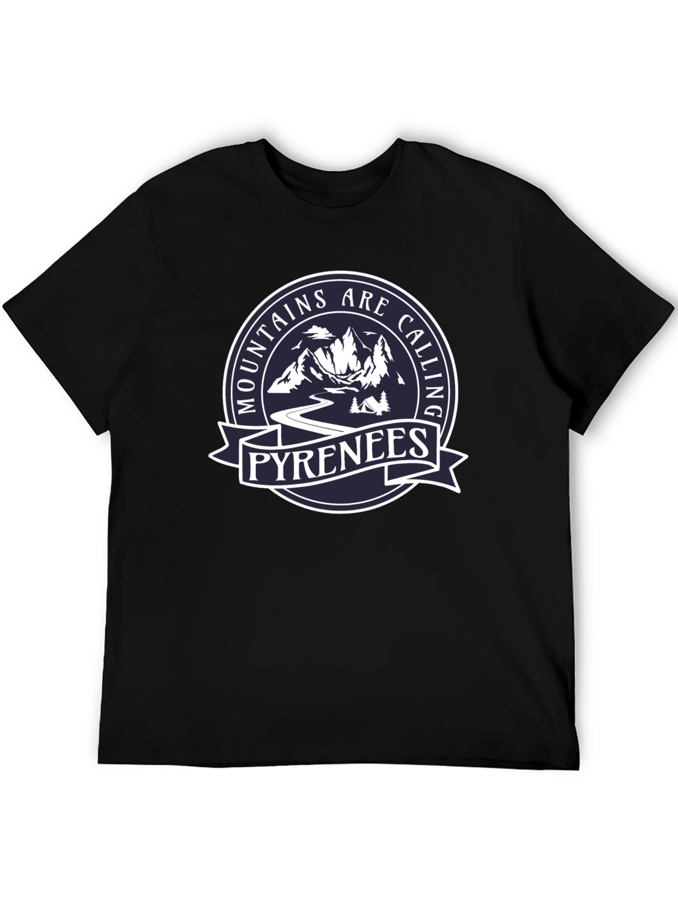 Mountains Are Calling T-Shirt - Pyrenees Adventure Tee