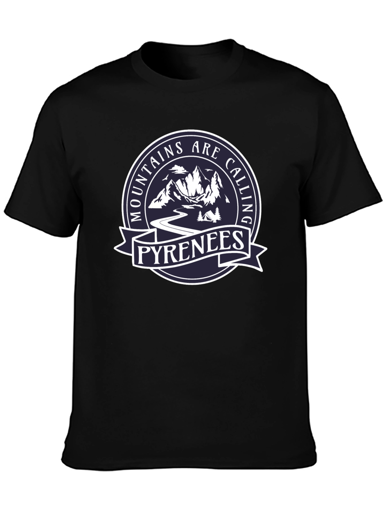 Mountains Are Calling T-Shirt - Pyrenees Adventure Tee