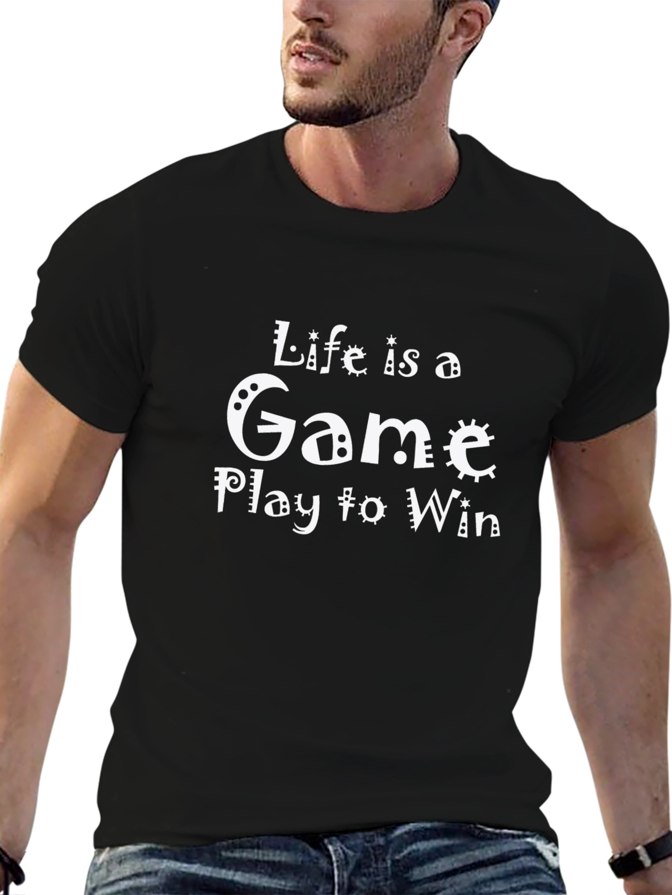 Life is a Game T-Shirt - Play to Win!