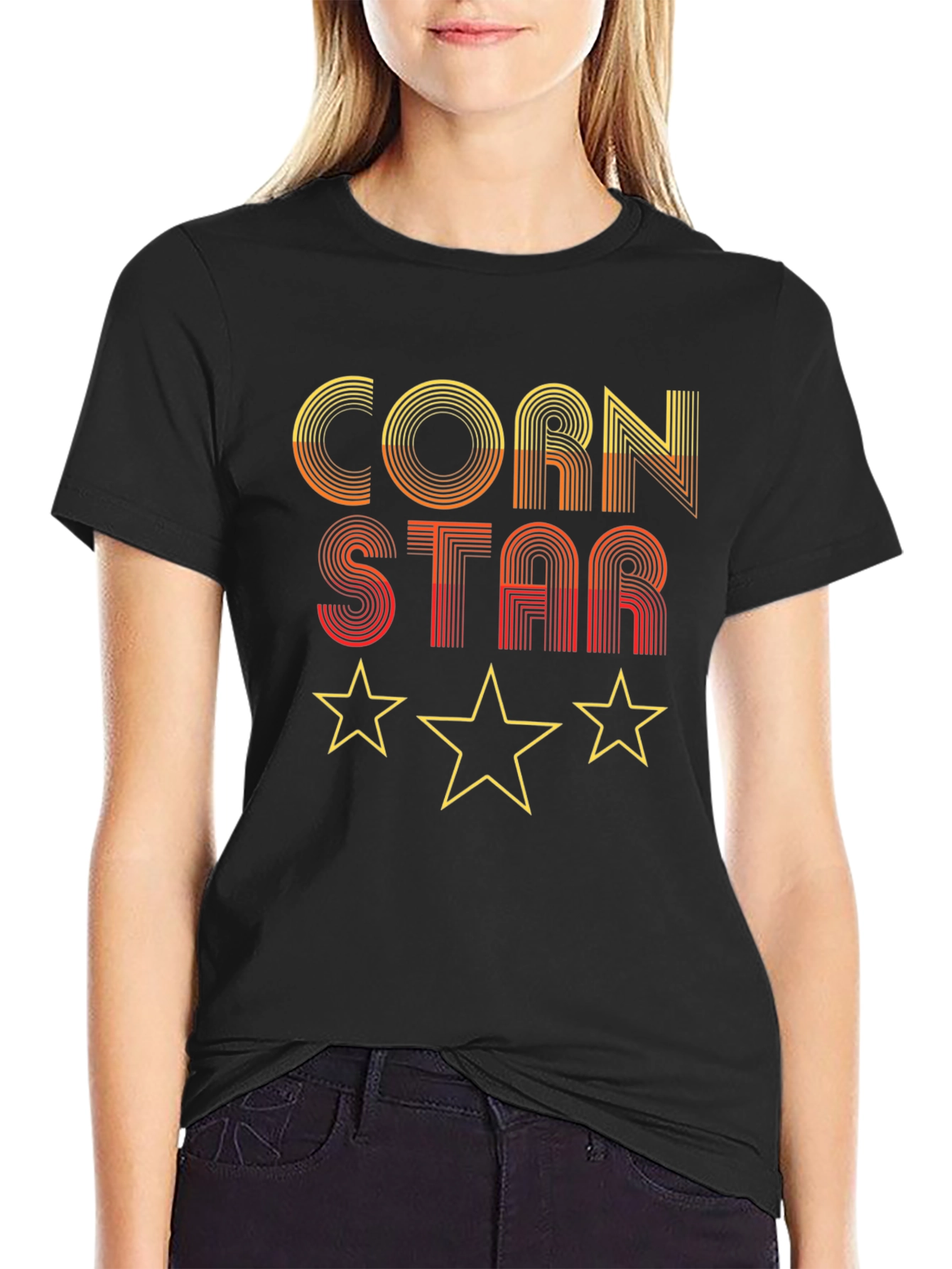Retro Corn Star Graphic Tee