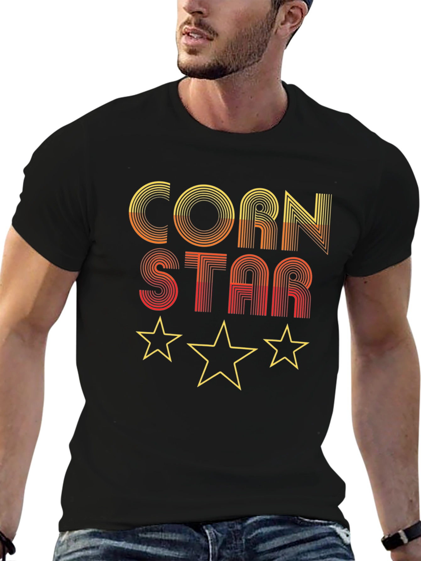 Retro Corn Star Graphic Tee