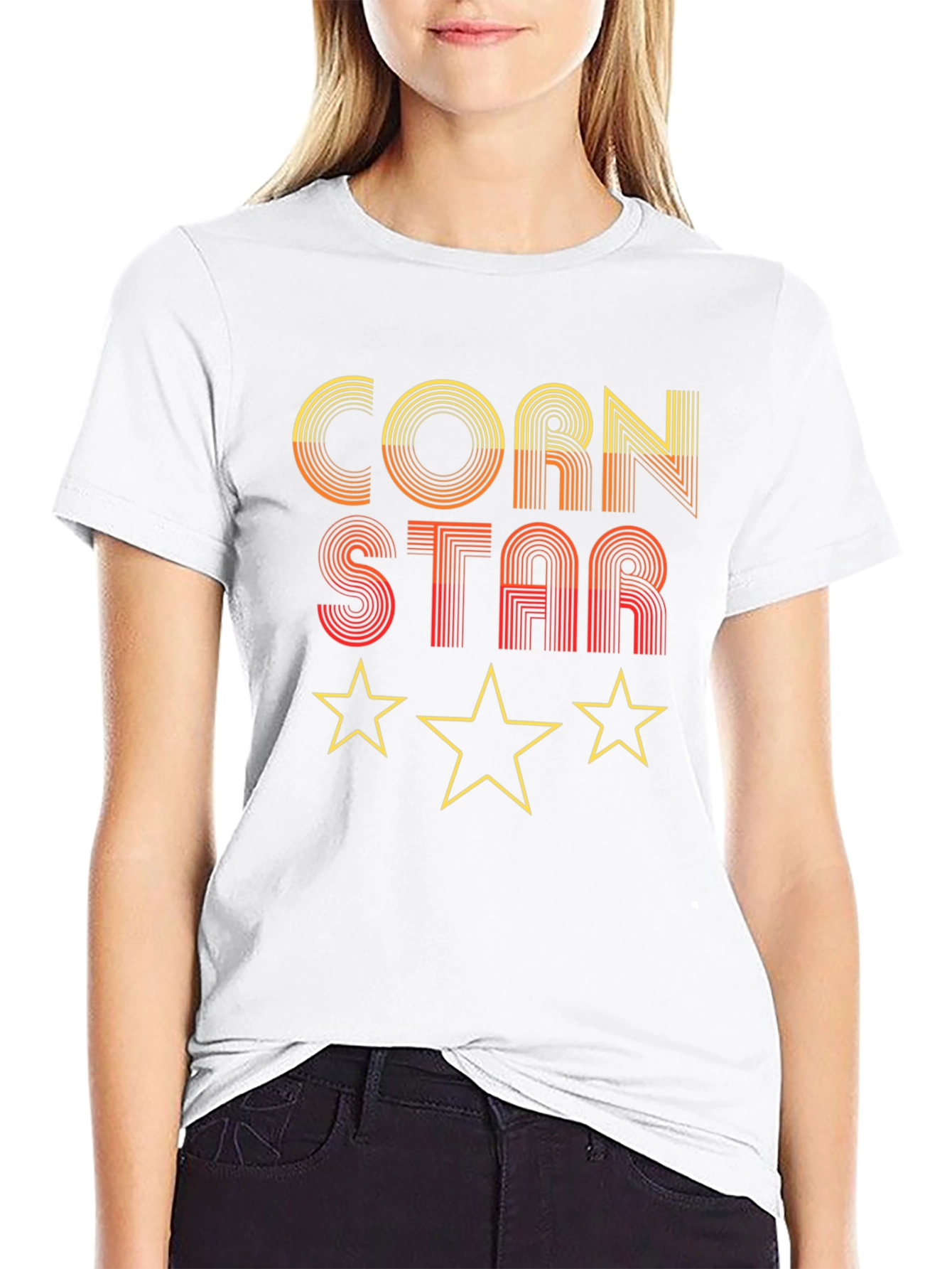 Retro Corn Star Graphic Tee