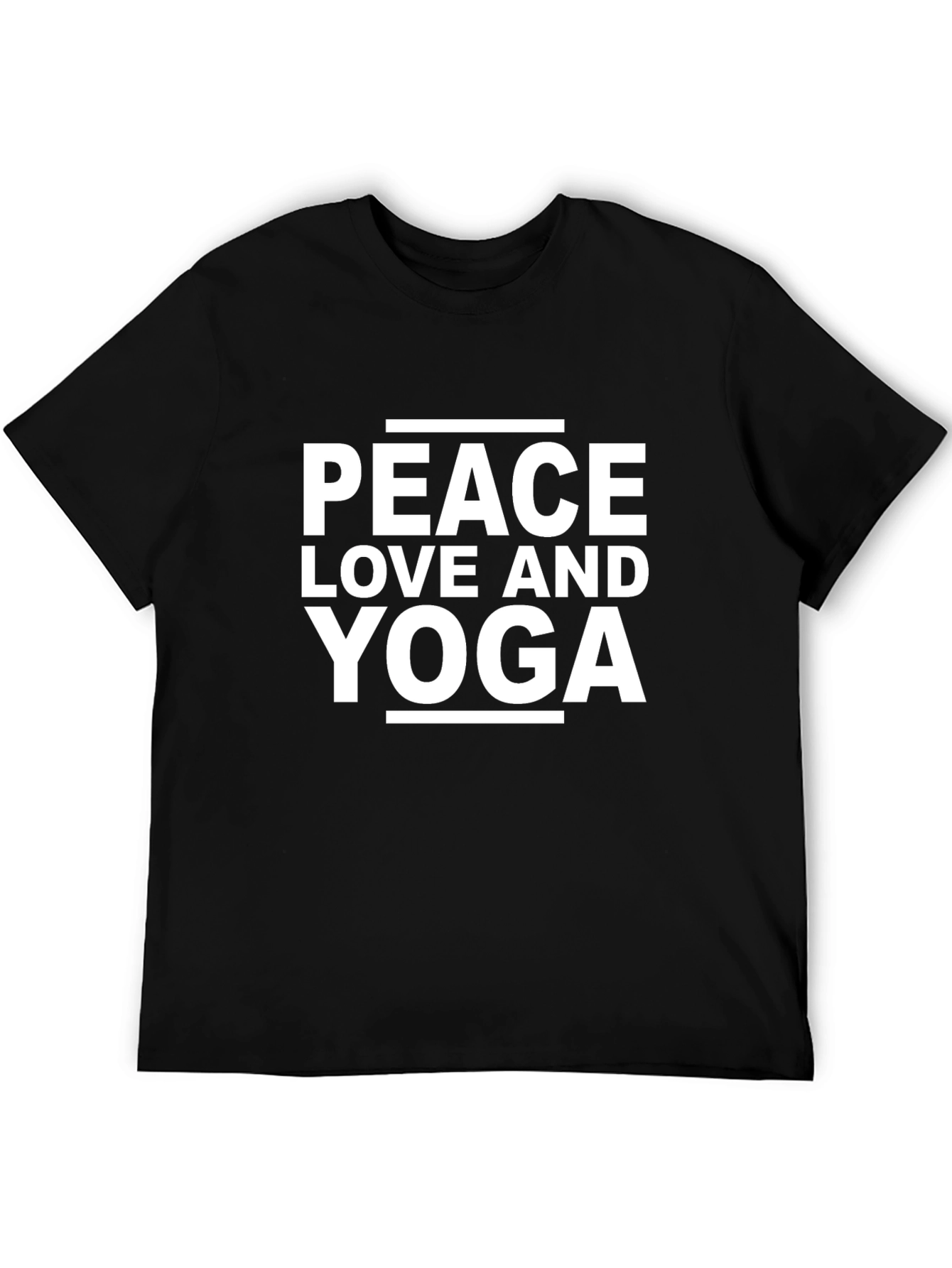Peace Love Yoga Graphic Tee