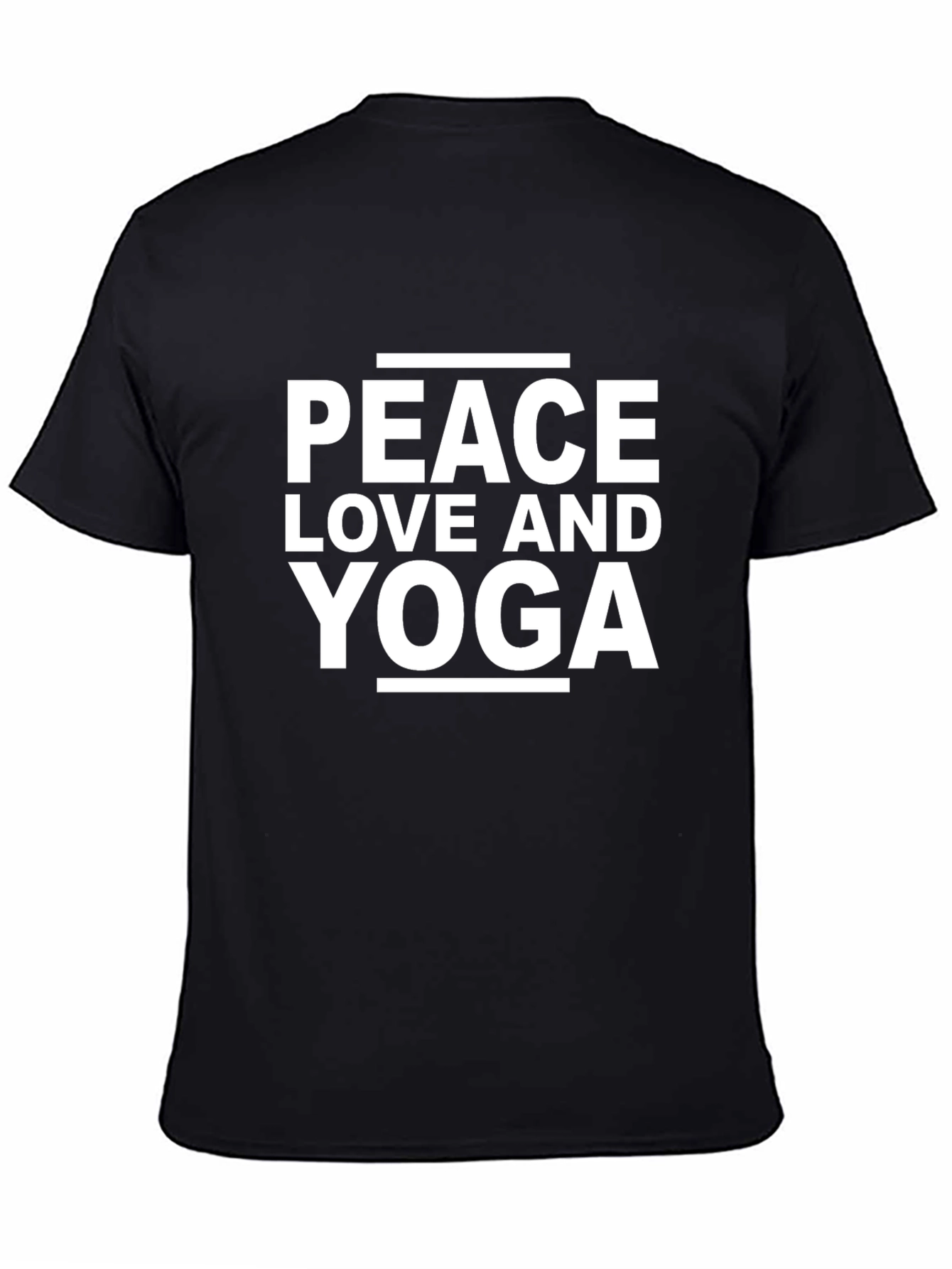 Peace Love Yoga Graphic Tee