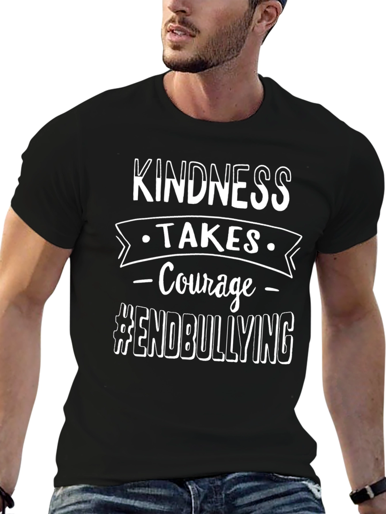 Kindness Takes Courage T-Shirt - End Bullying