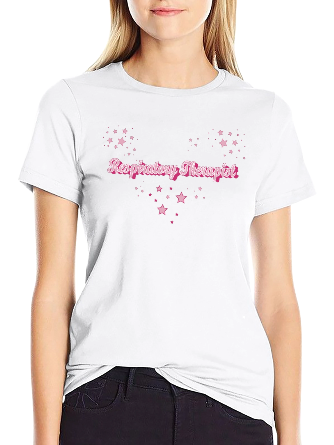 Respiratory Therapist Star Graphic T-Shirt