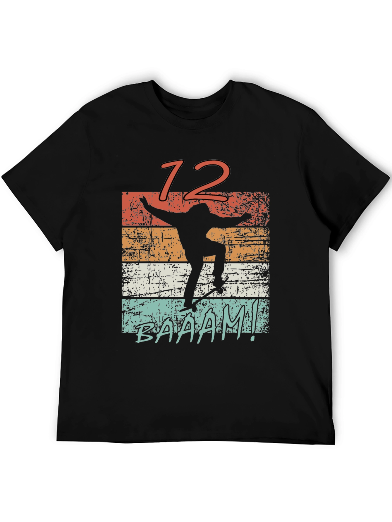 Retro Skater Tee - BAAAM! Design